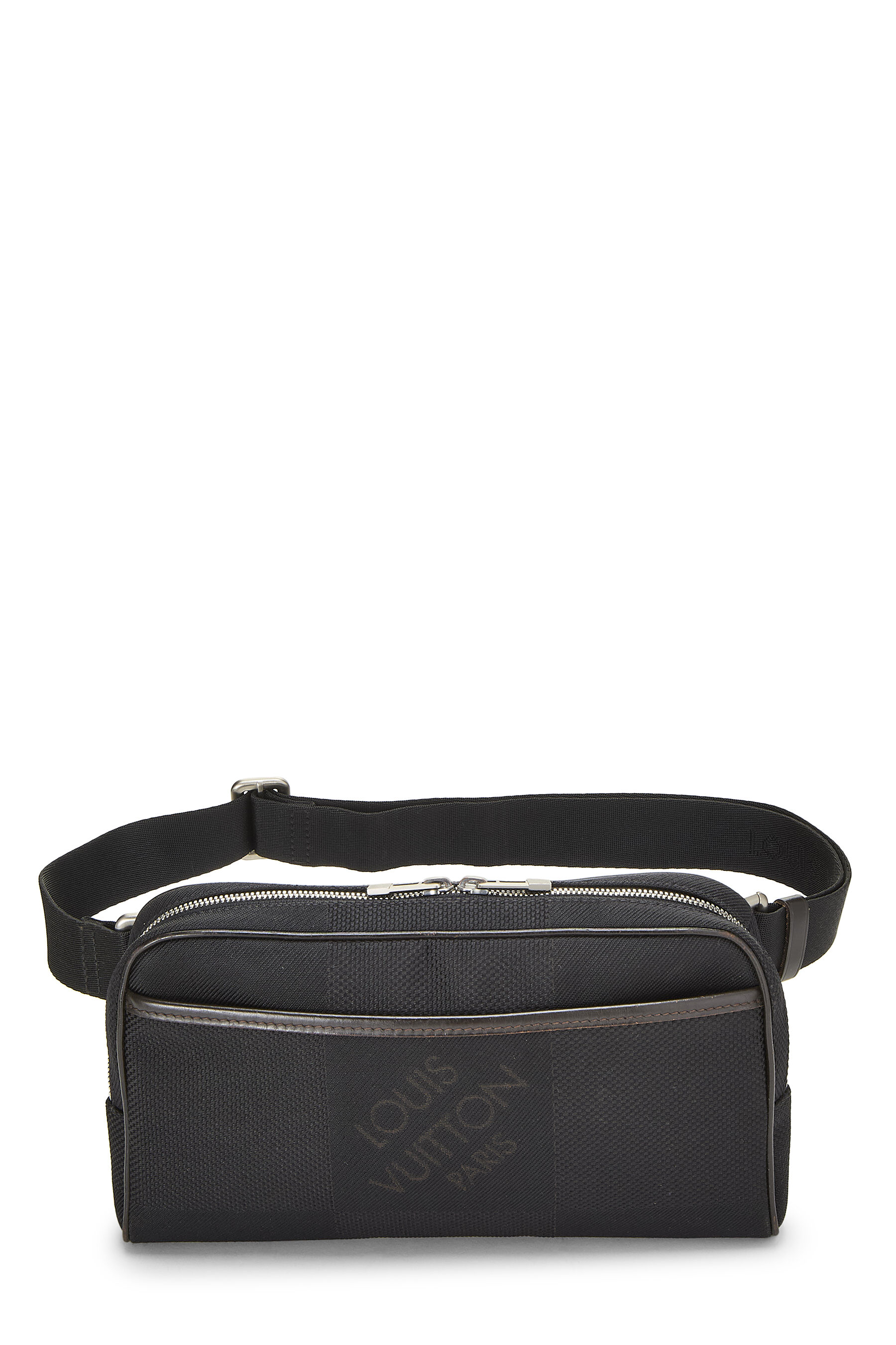 Women's Louis Vuitton Black Damier Geant Canvas Acrobat Belt Bag in Black