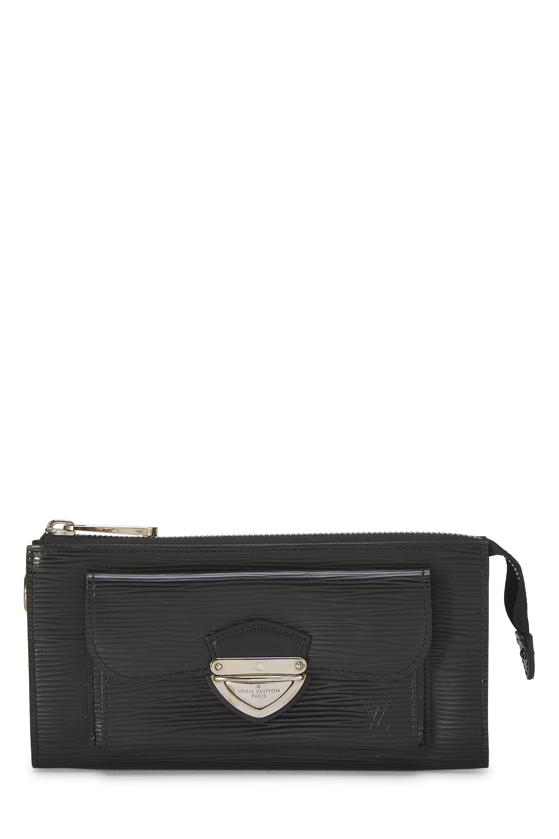 Women's Louis Vuitton Black Epi Astrid Wallet in Black