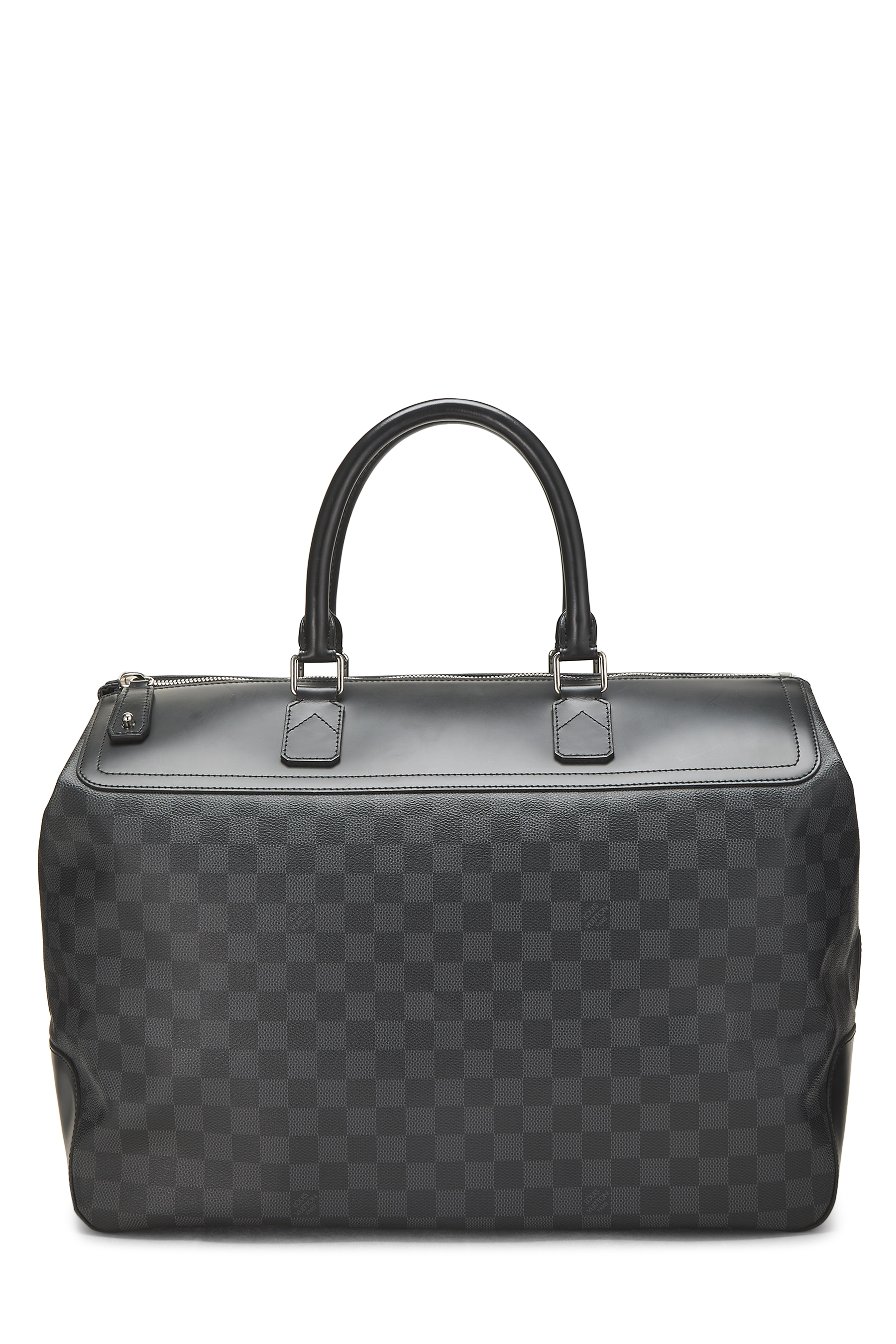 Women's Canvas Louis Vuitton Black Damier Graphite Neo Greenwich in Black