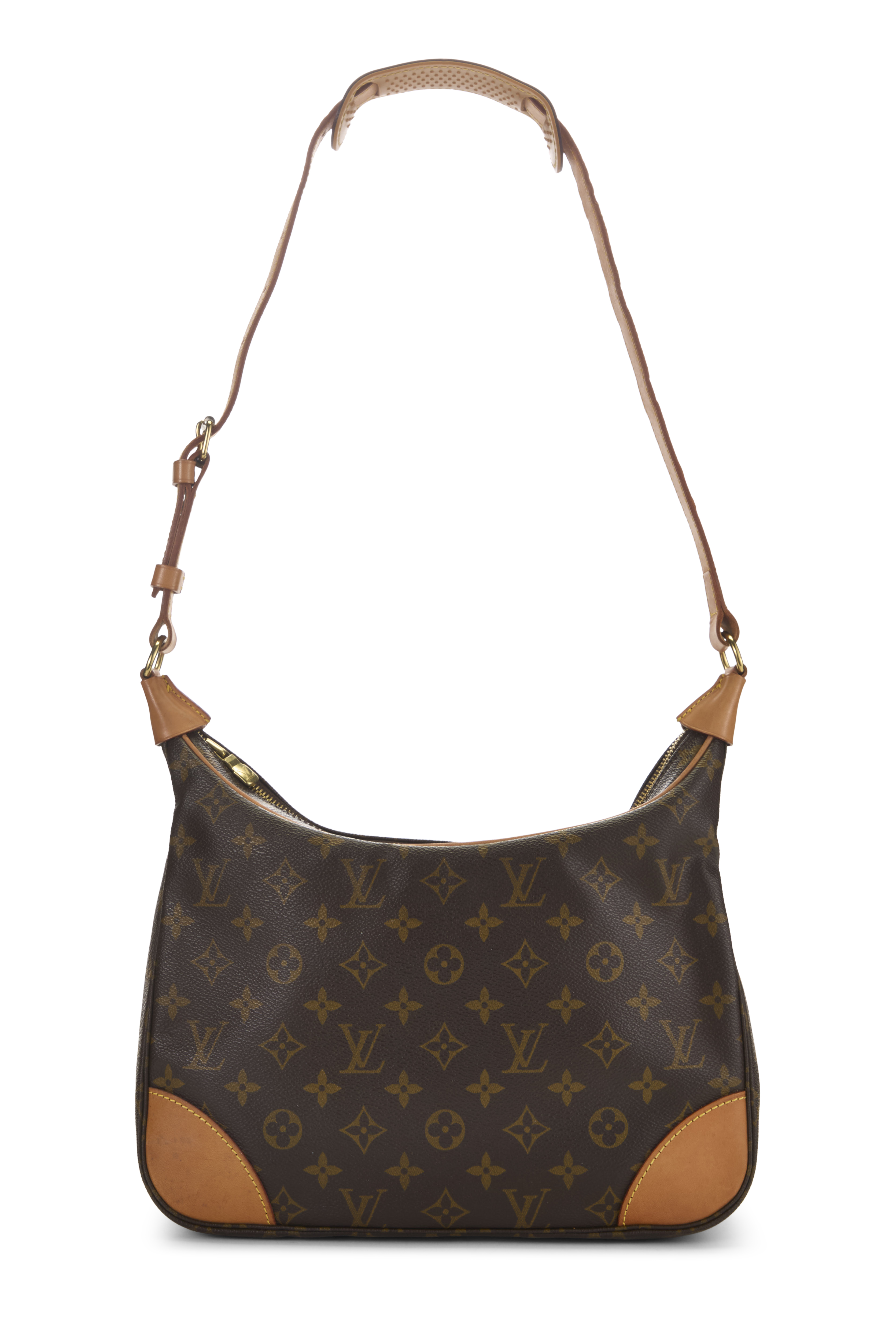 Women's Louis Vuitton Monogram Canvas Boulogne in Brown