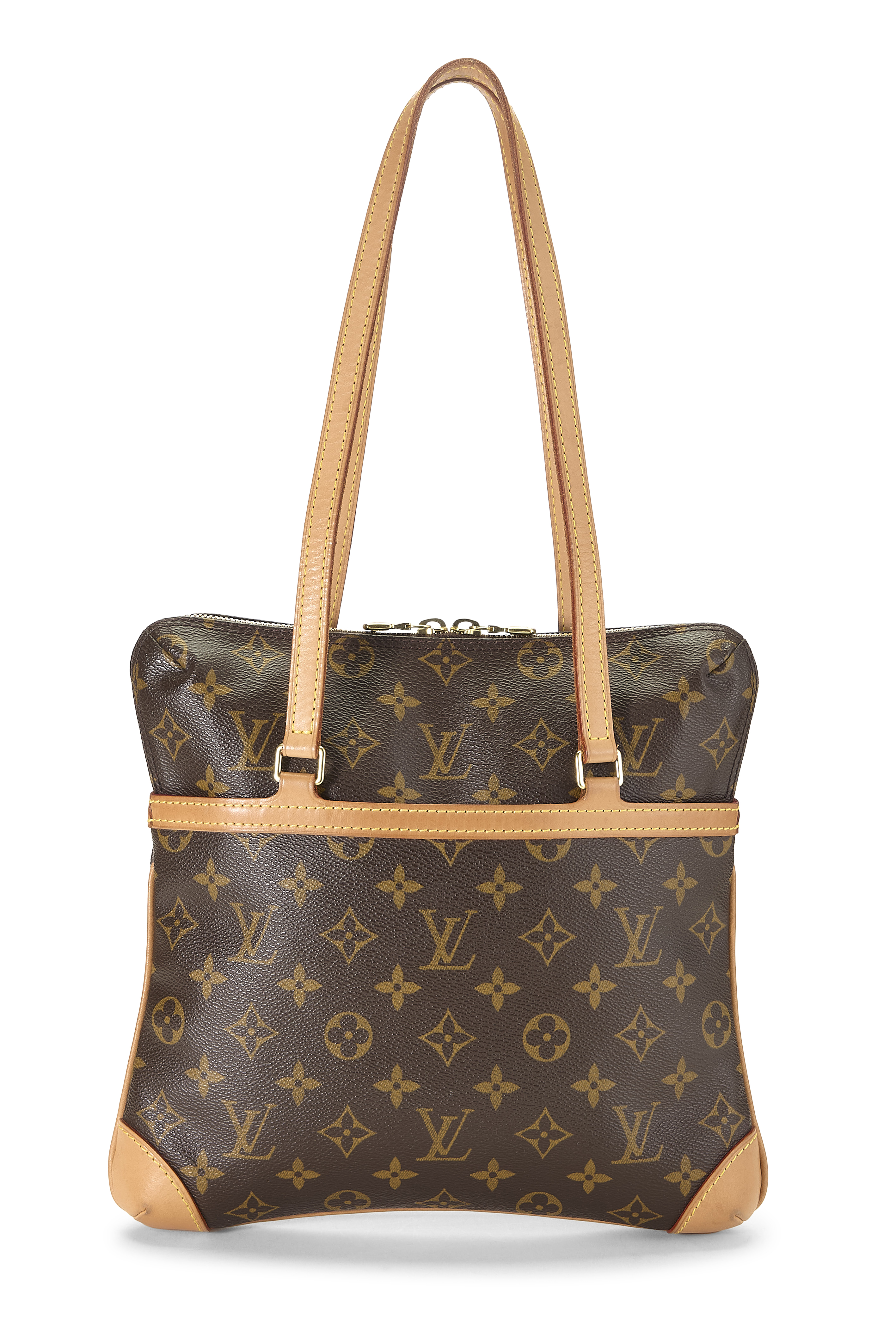 Women's Microfiber Louis Vuitton Monogram Canvas Coussin GM in Brown GM