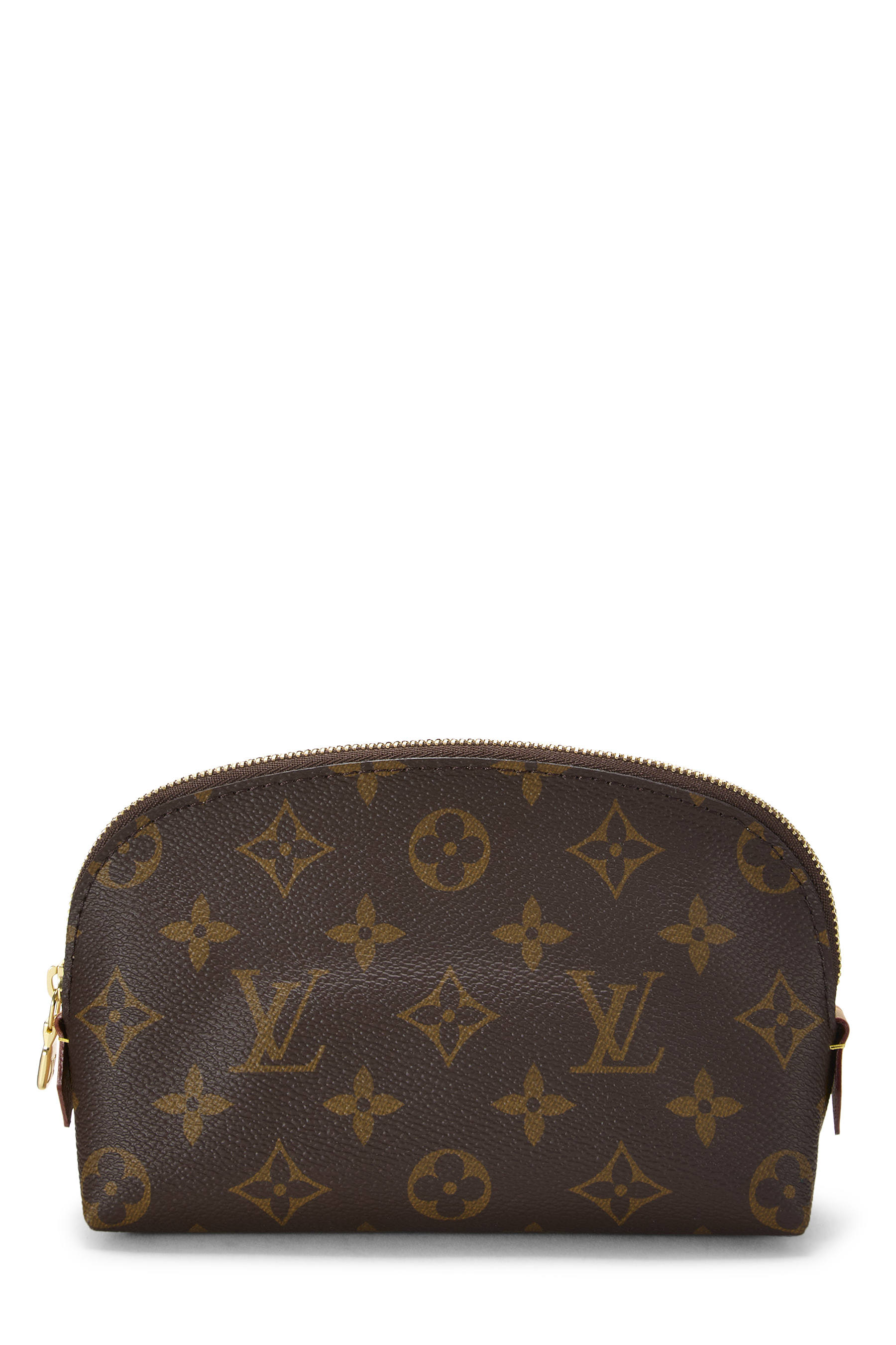 Women's Louis Vuitton Monogram Canvas Pochette Cosmetique in Brown