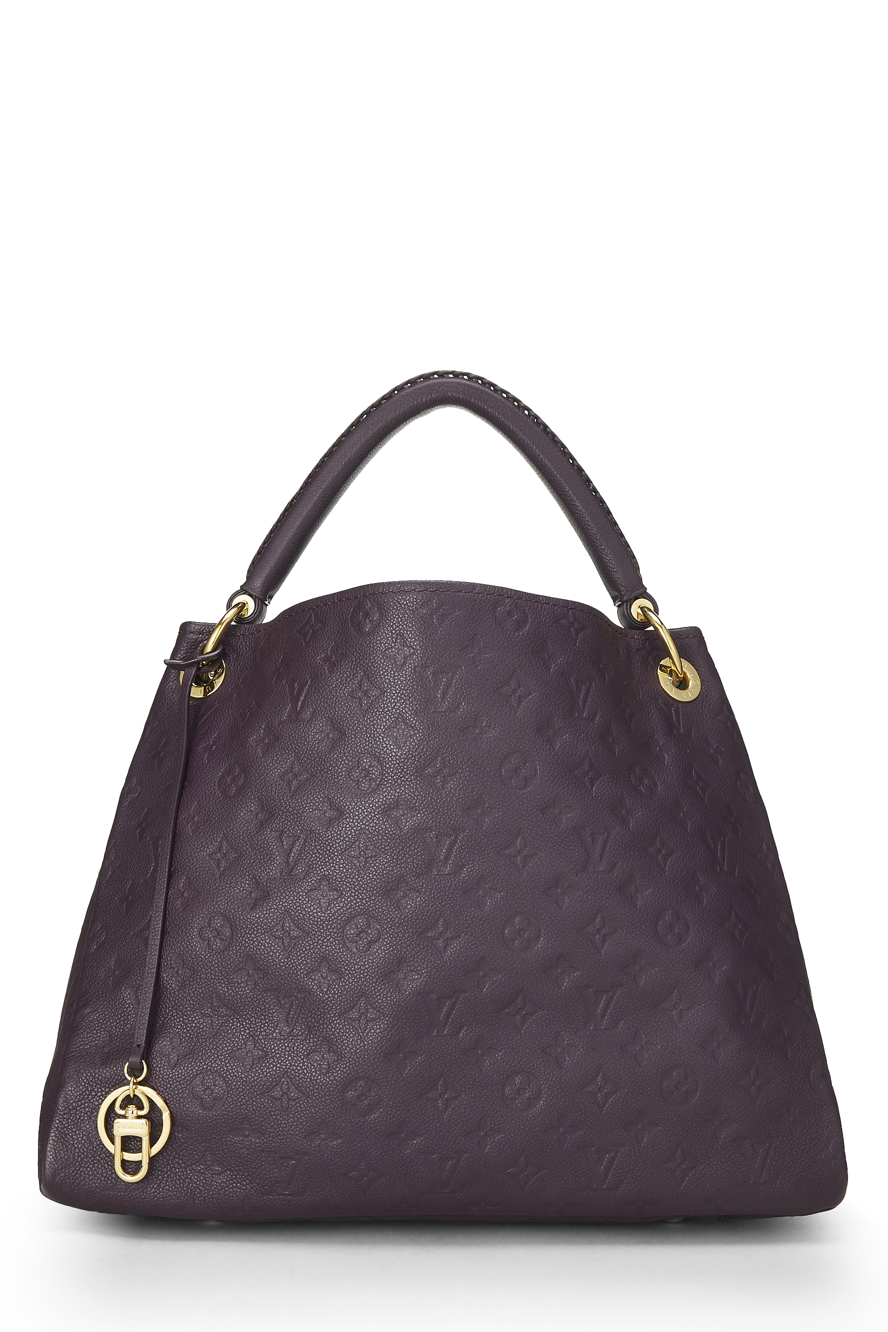 Women's Louis Vuitton Flamme Monogram Empreinte Artsy MM in Purple MM