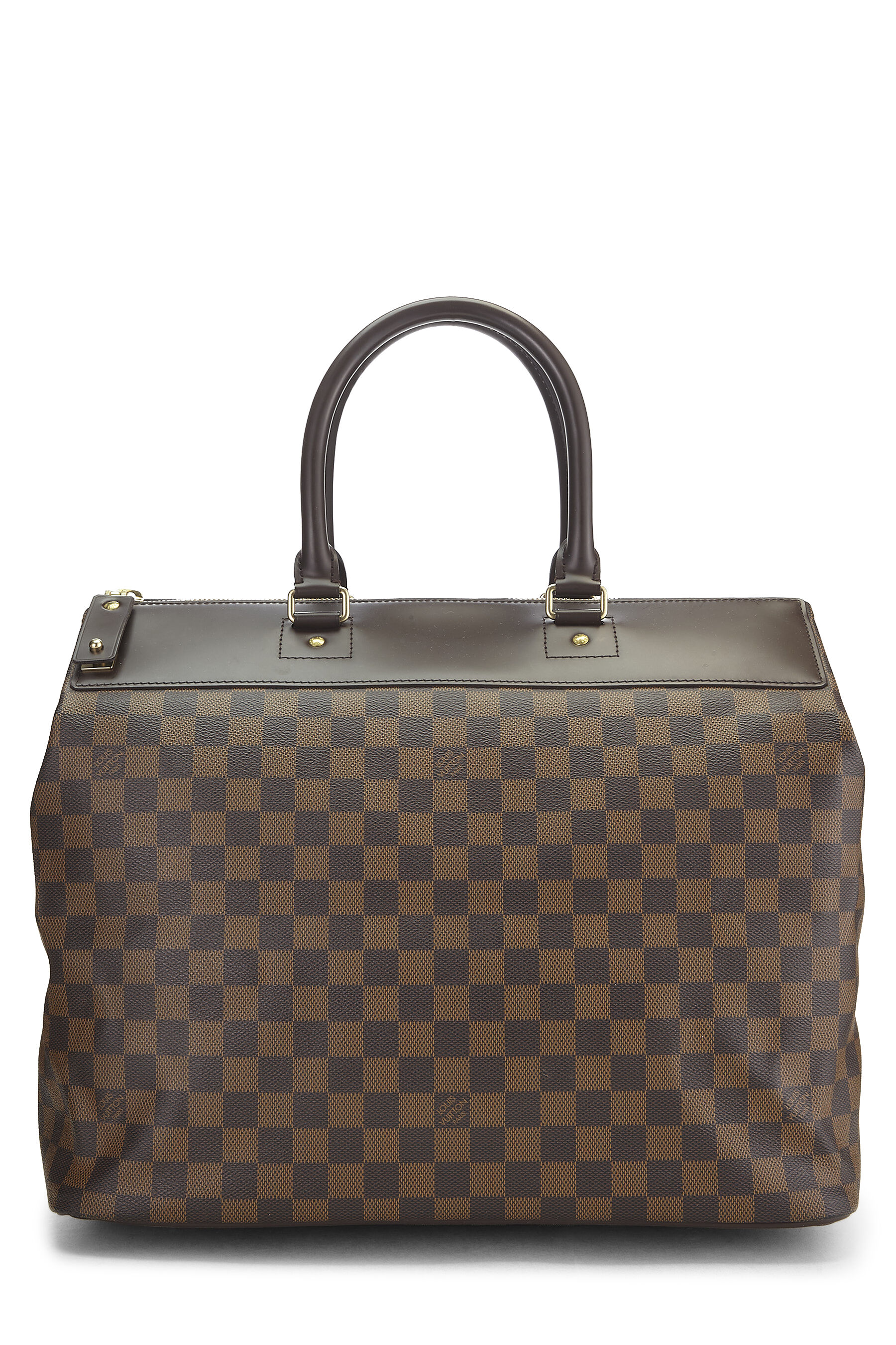 Women's Louis Vuitton Damier Ebene Greenwich PM in Brown PM