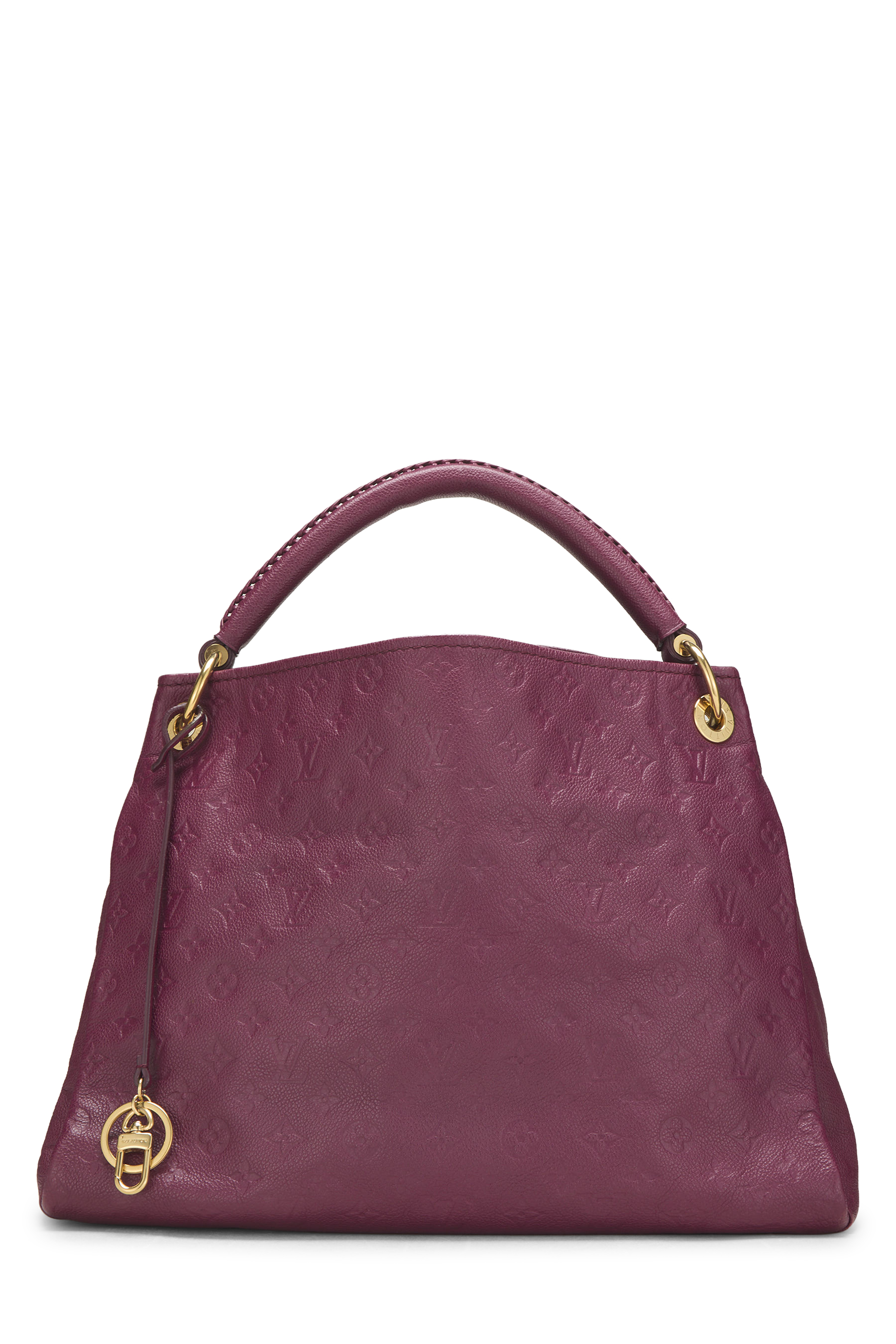 Women's Louis Vuitton Jaipur Empreinte Artsy MM in Burgundy MM