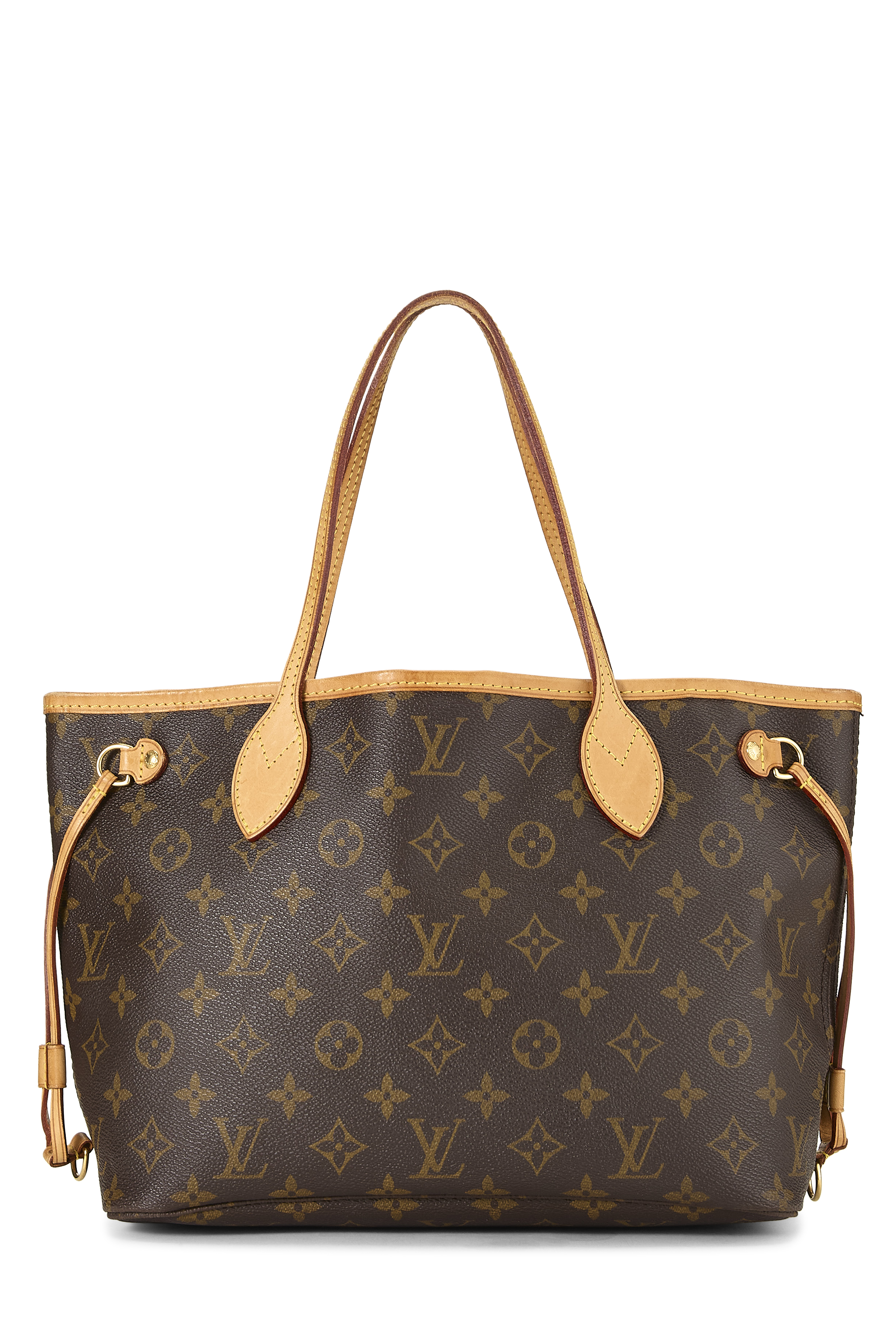 Women's Louis Vuitton Monogram Canvas Neverfull PM in Brown PM