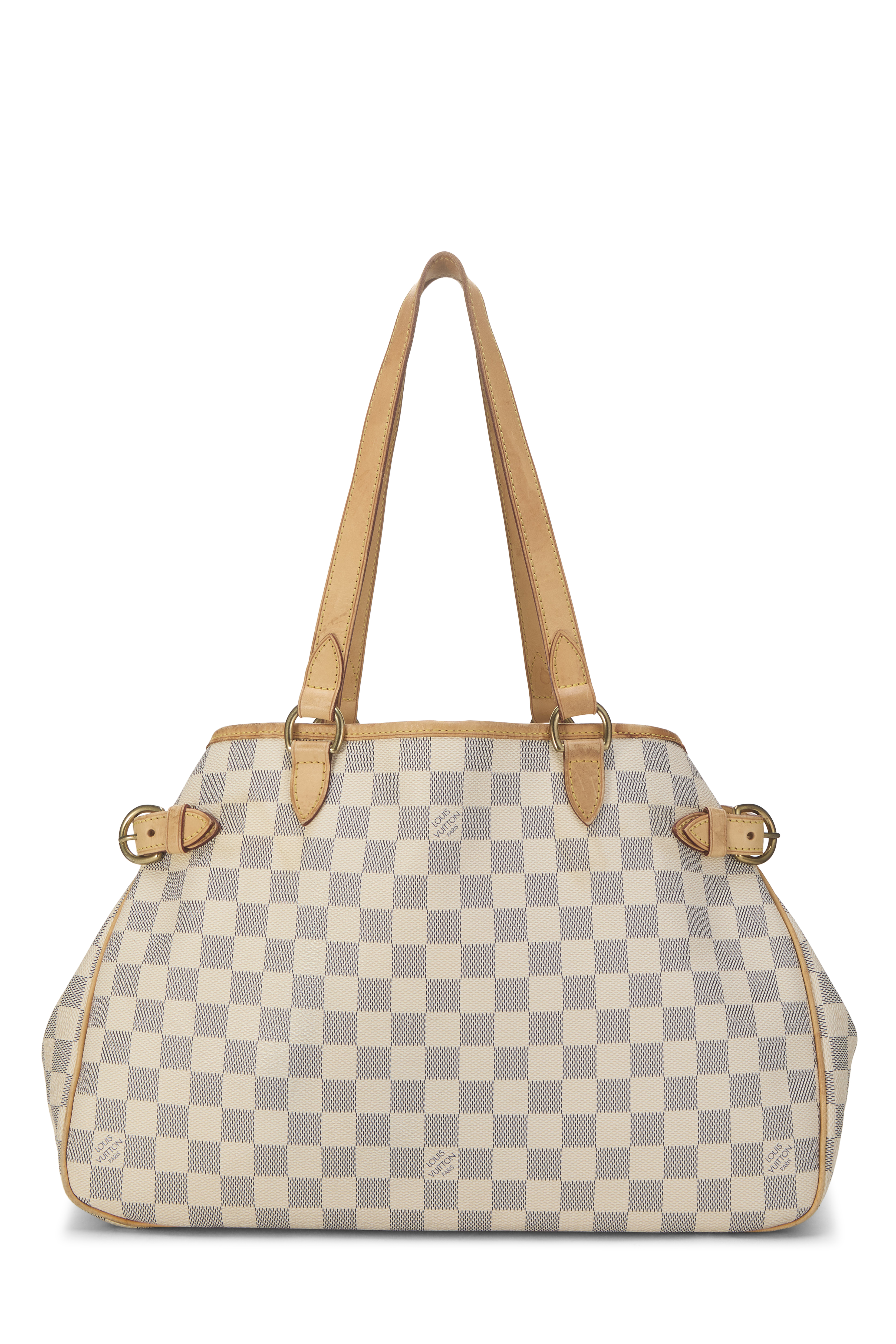 Women's Louis Vuitton Damier Azur Batignolles Horizontal Special Order in Brown
