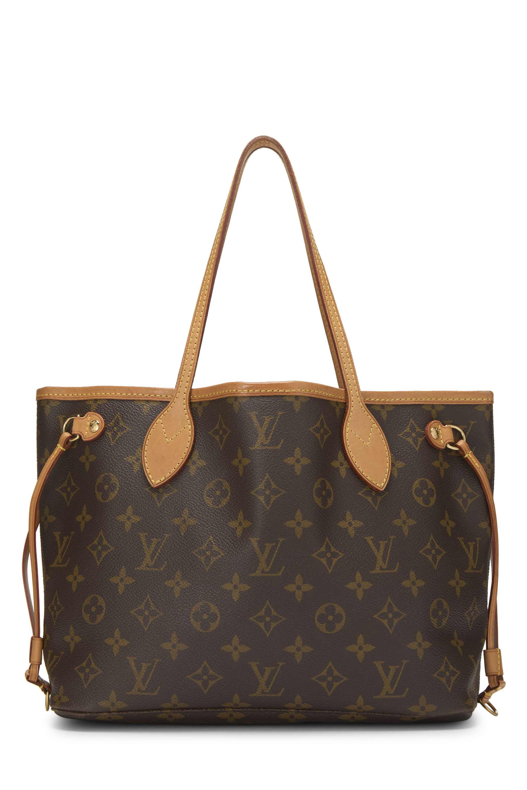 Women's Louis Vuitton Monogram Canvas Neverfull PM in Brown PM