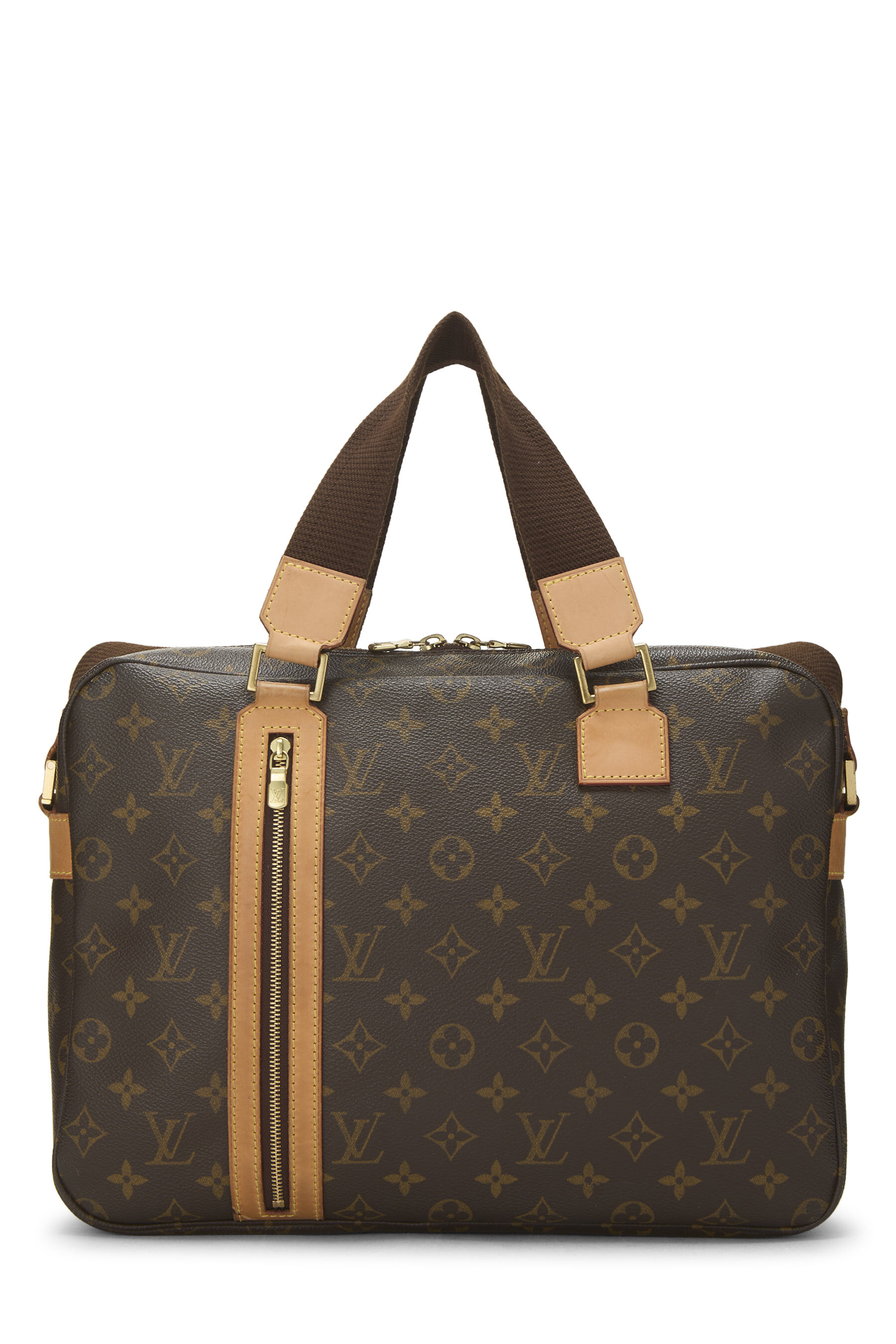 Women's Louis Vuitton Monogram Canvas Sac Bosphore in Brown