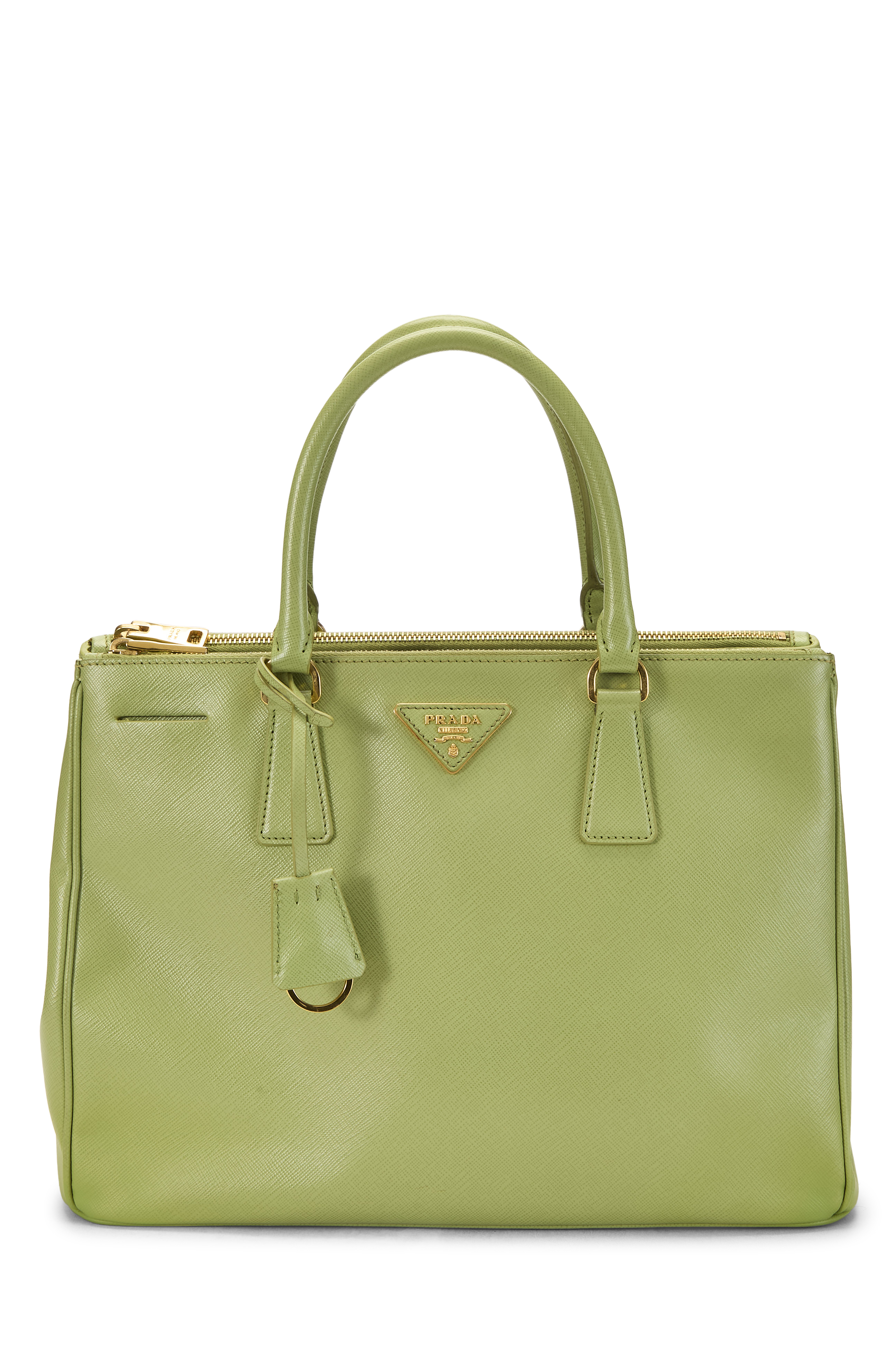 Women's Prada Green Saffiano Executive Tote Medium