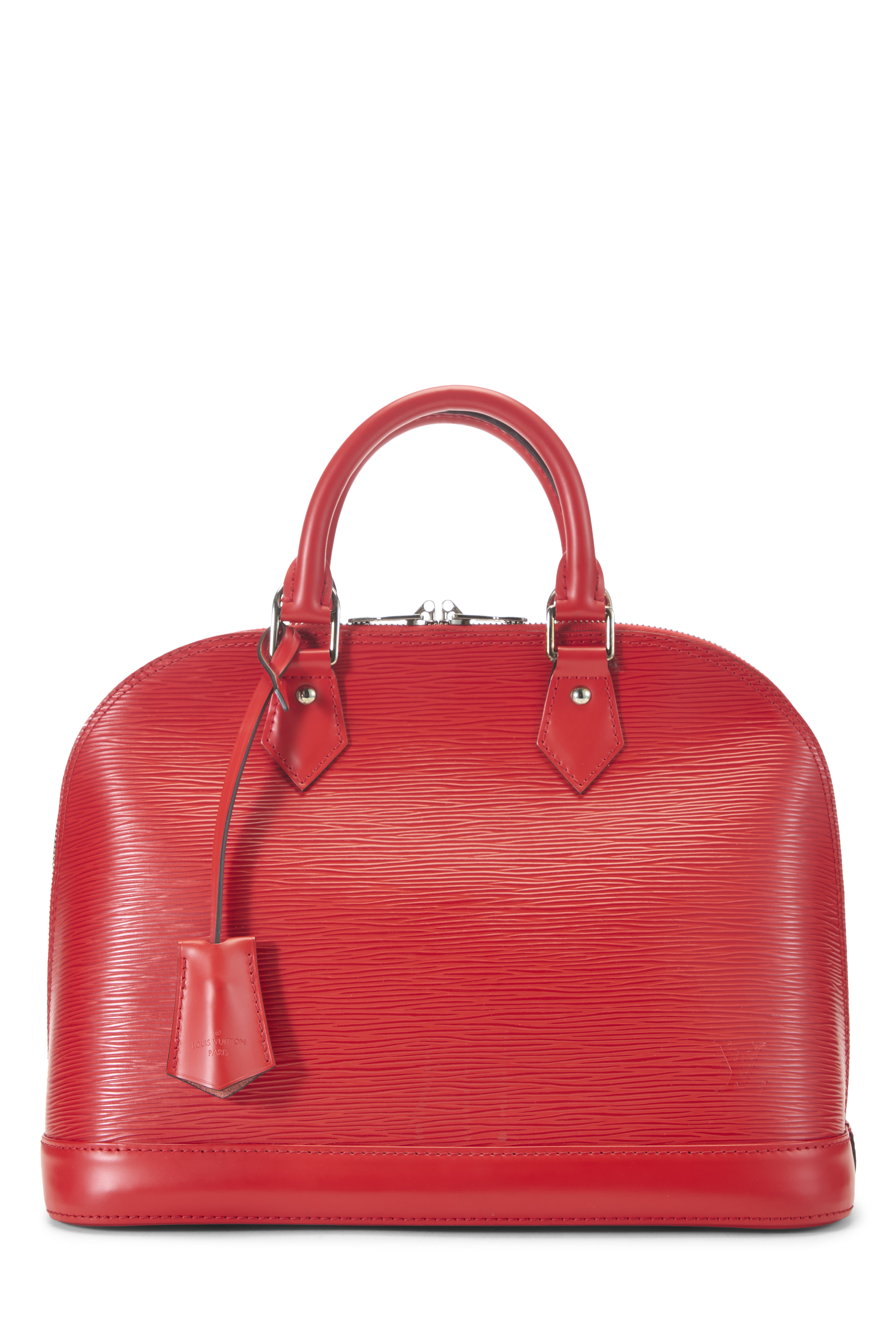 Women's Louis Vuitton Red Epi Alma PM in Red PM
