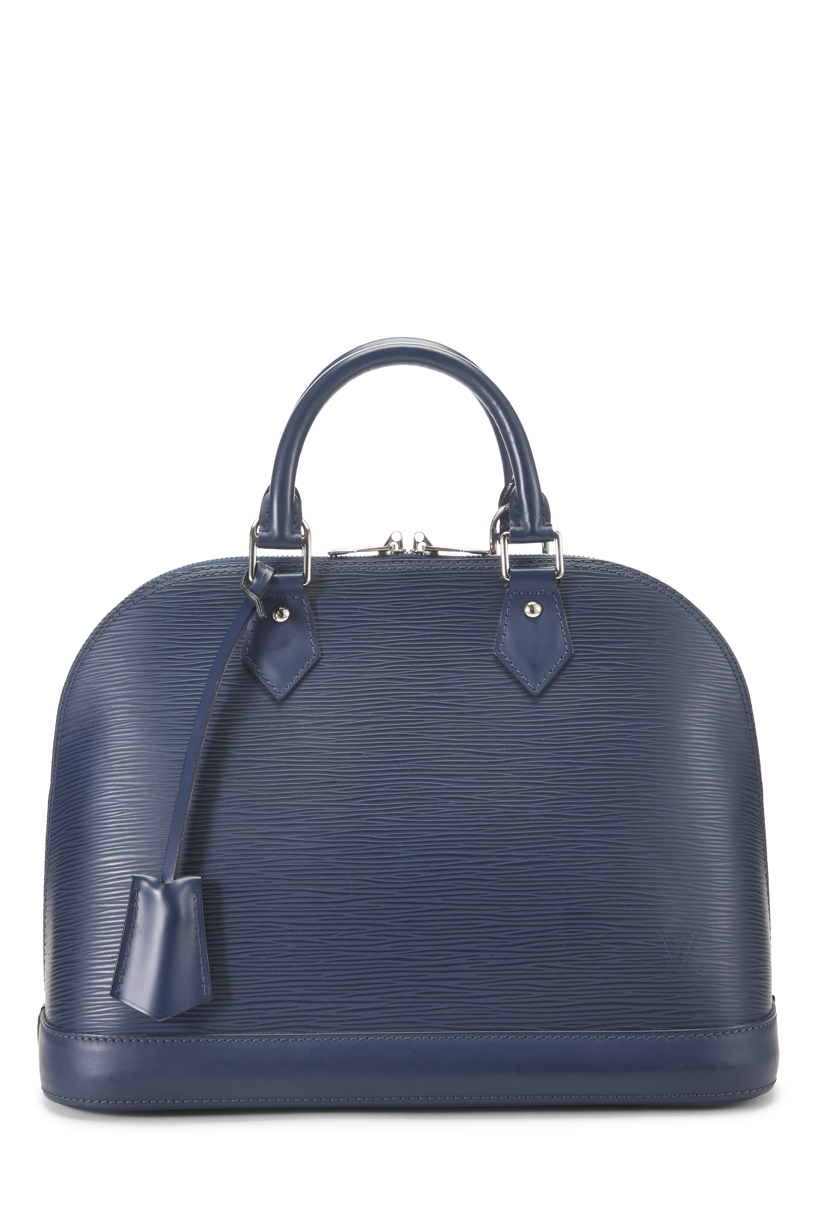 Women's Louis Vuitton Blue Epi Alma PM NM in Blue PM
