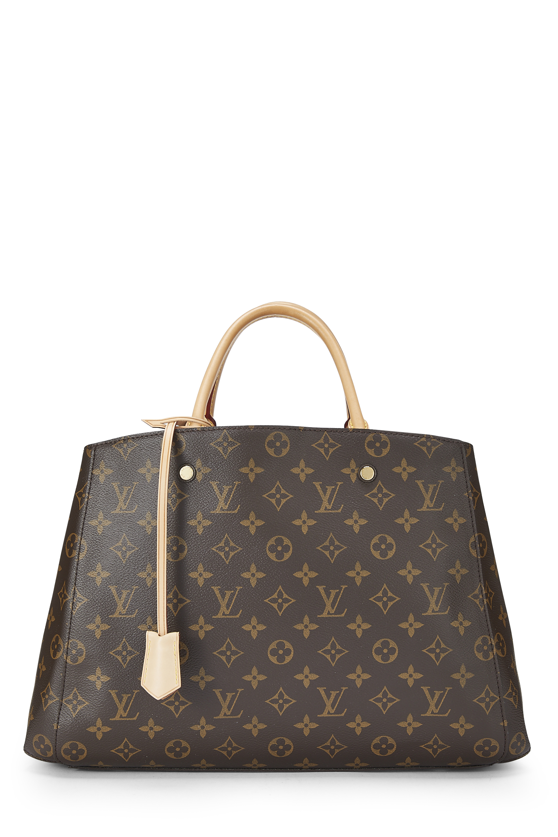 Women's Louis Vuitton Monogram Canvas Montaigne GM in Brown GM