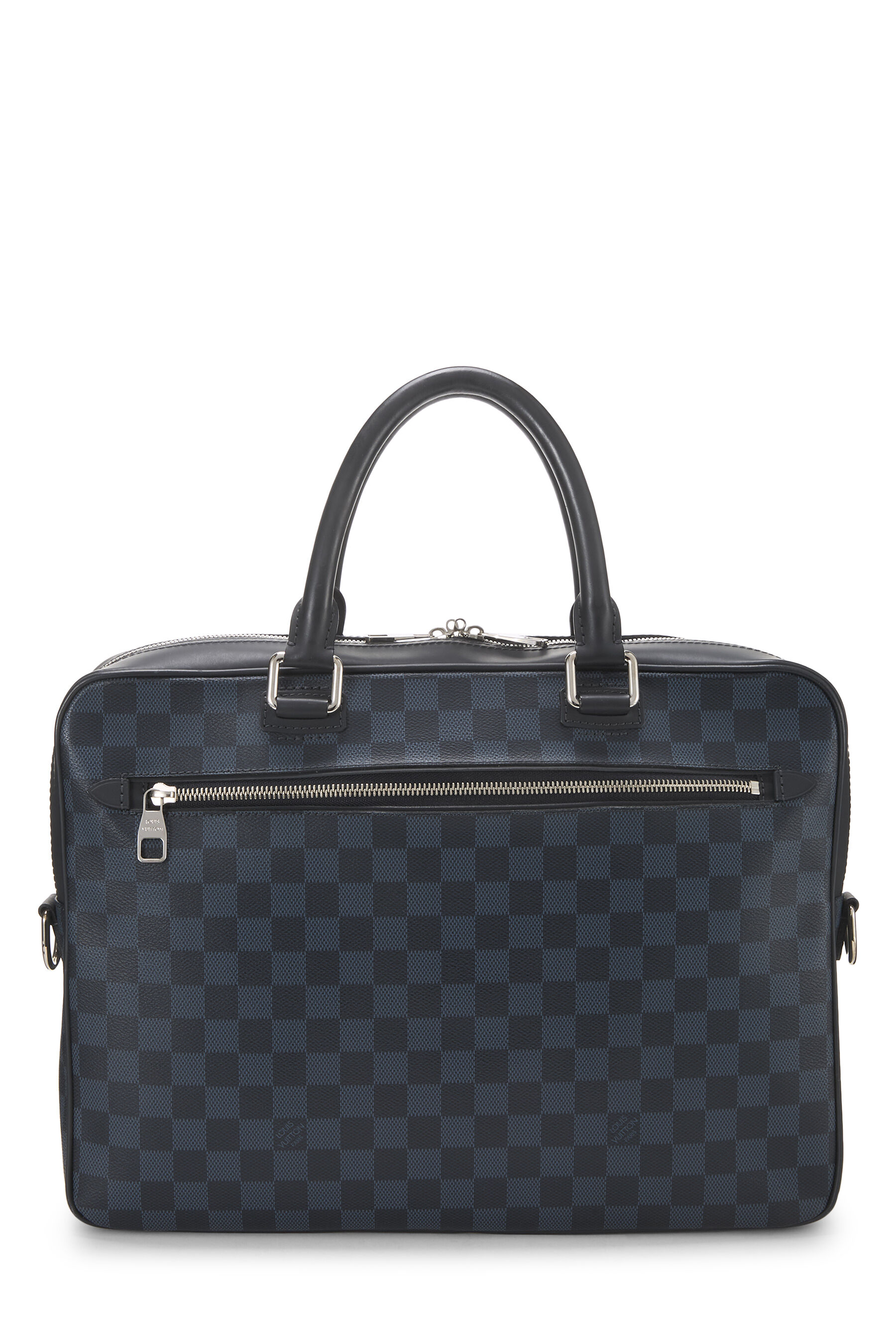 Women's Louis Vuitton Damier Cobalt Porte Documents Business in Navy