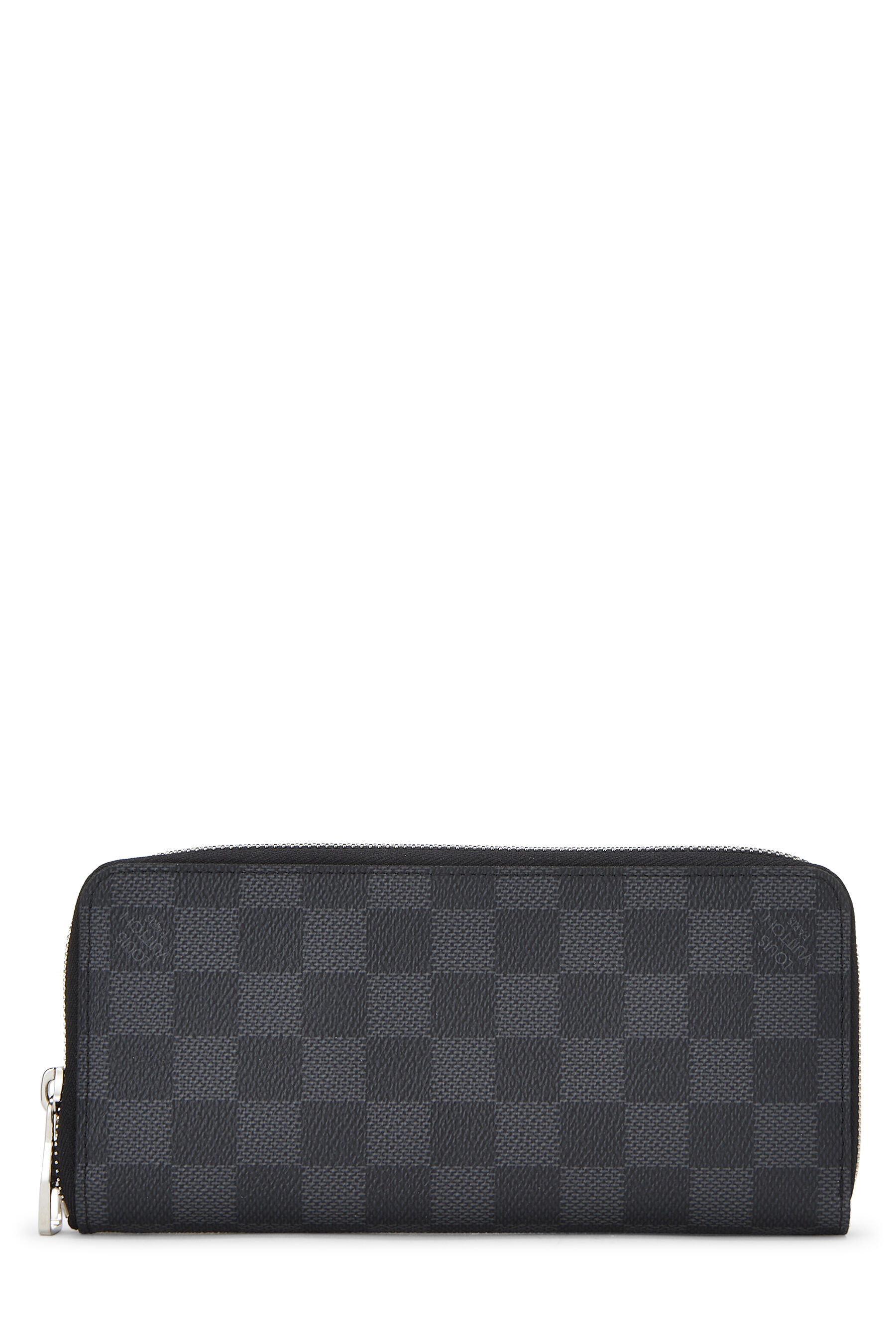 Louis Vuitton Zippy Wallet Damier Graphite Vertical Black