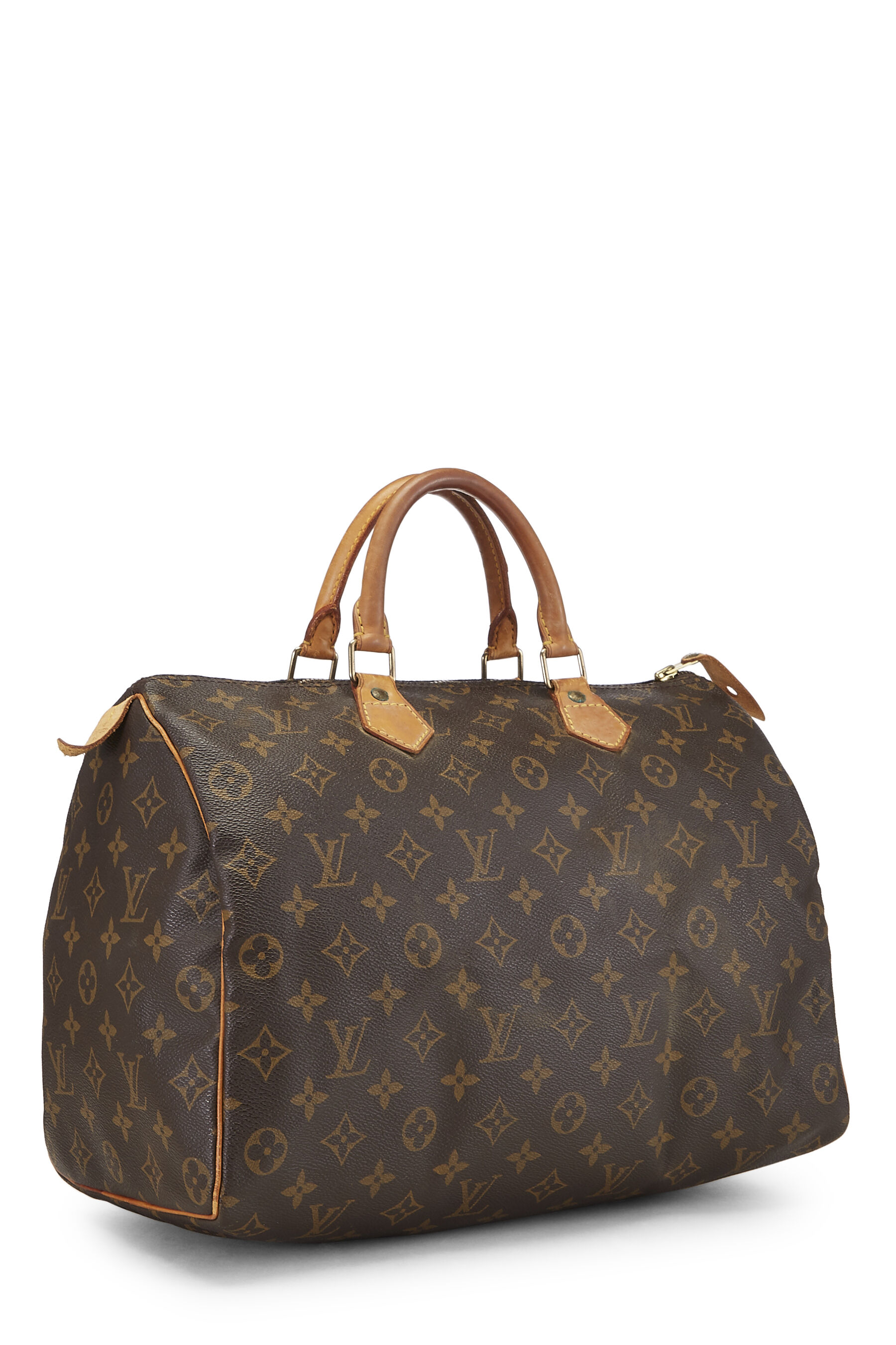Louis Vuitton Monogram Speedy 35 Hand Bag M41524 LV Auth bs4849 Cloth  ref.891396 - Joli Closet