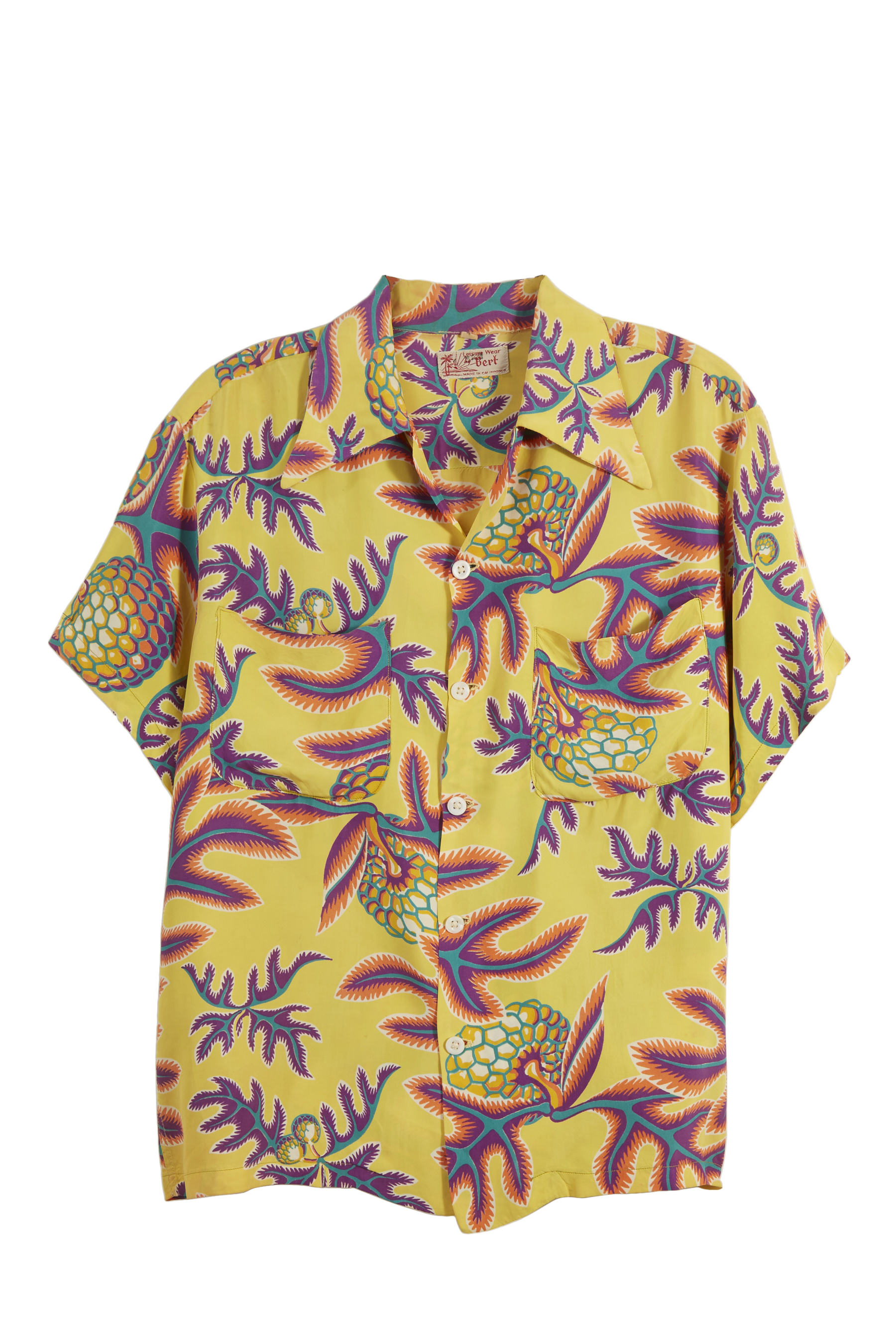 Floral Leisure Wear Bert Hawaiian Shirt