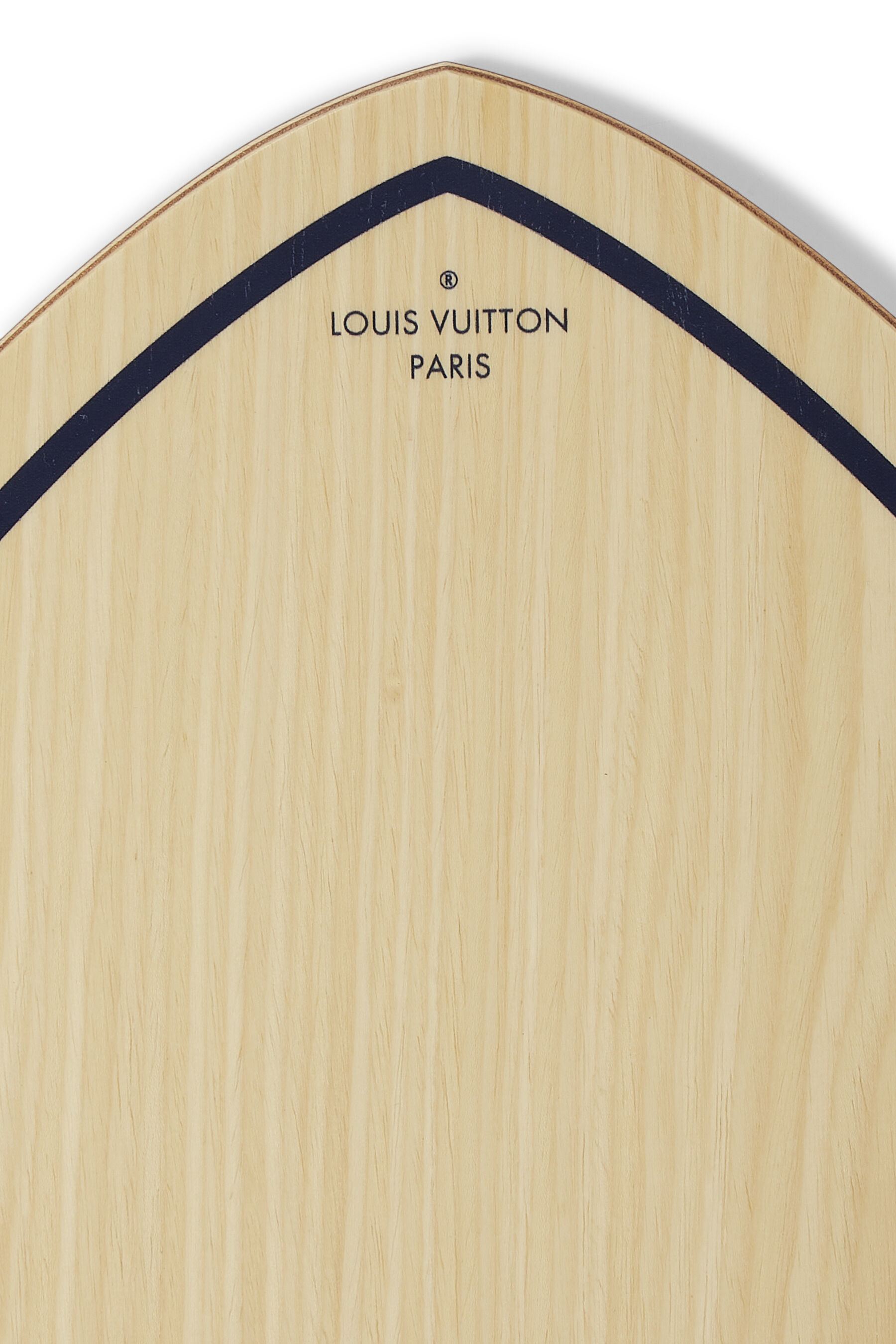 Louis Vuitton Blue Monogram Bandana Wood Escale Skimboard