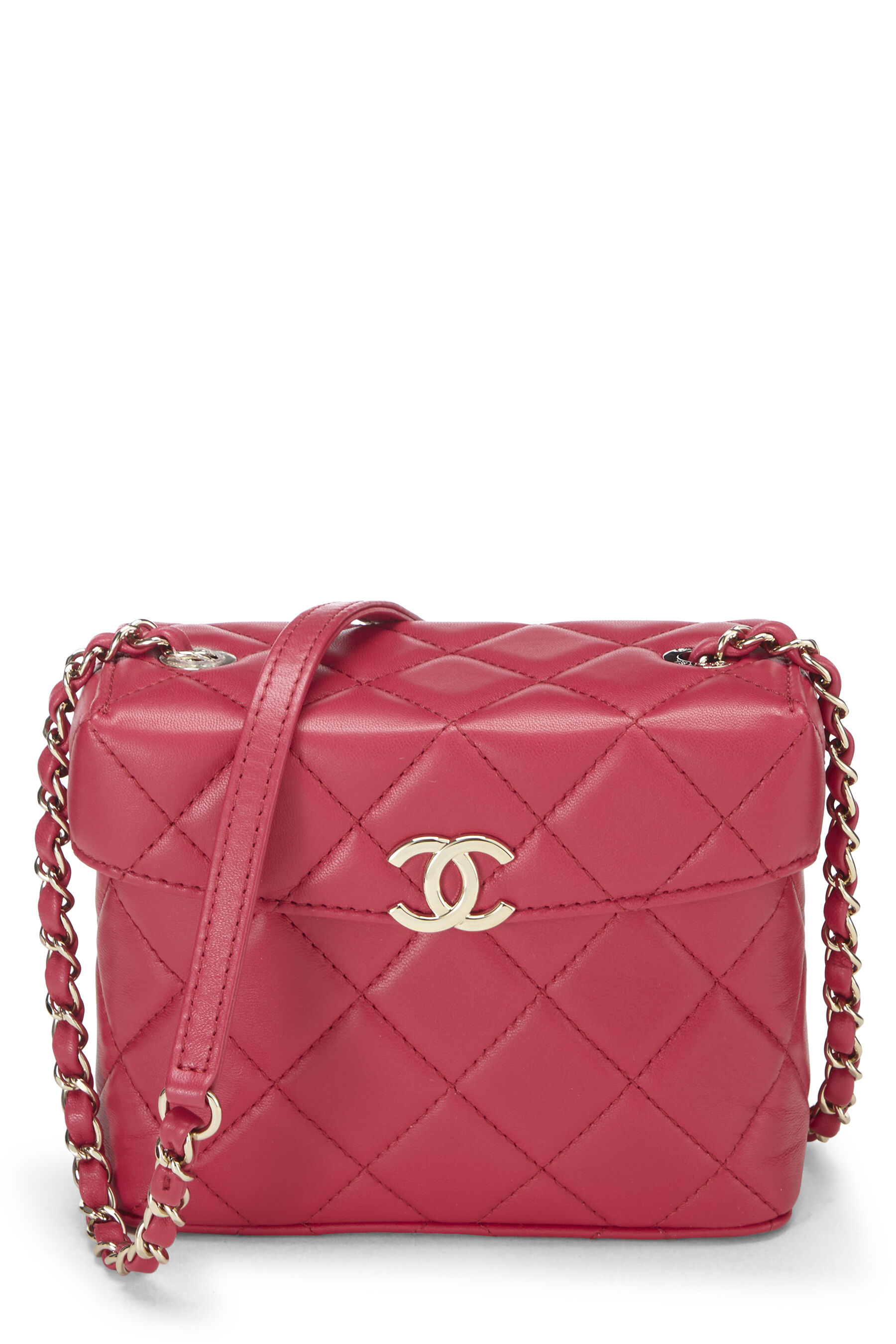 Chanel Quilted Lambskin Box Bag