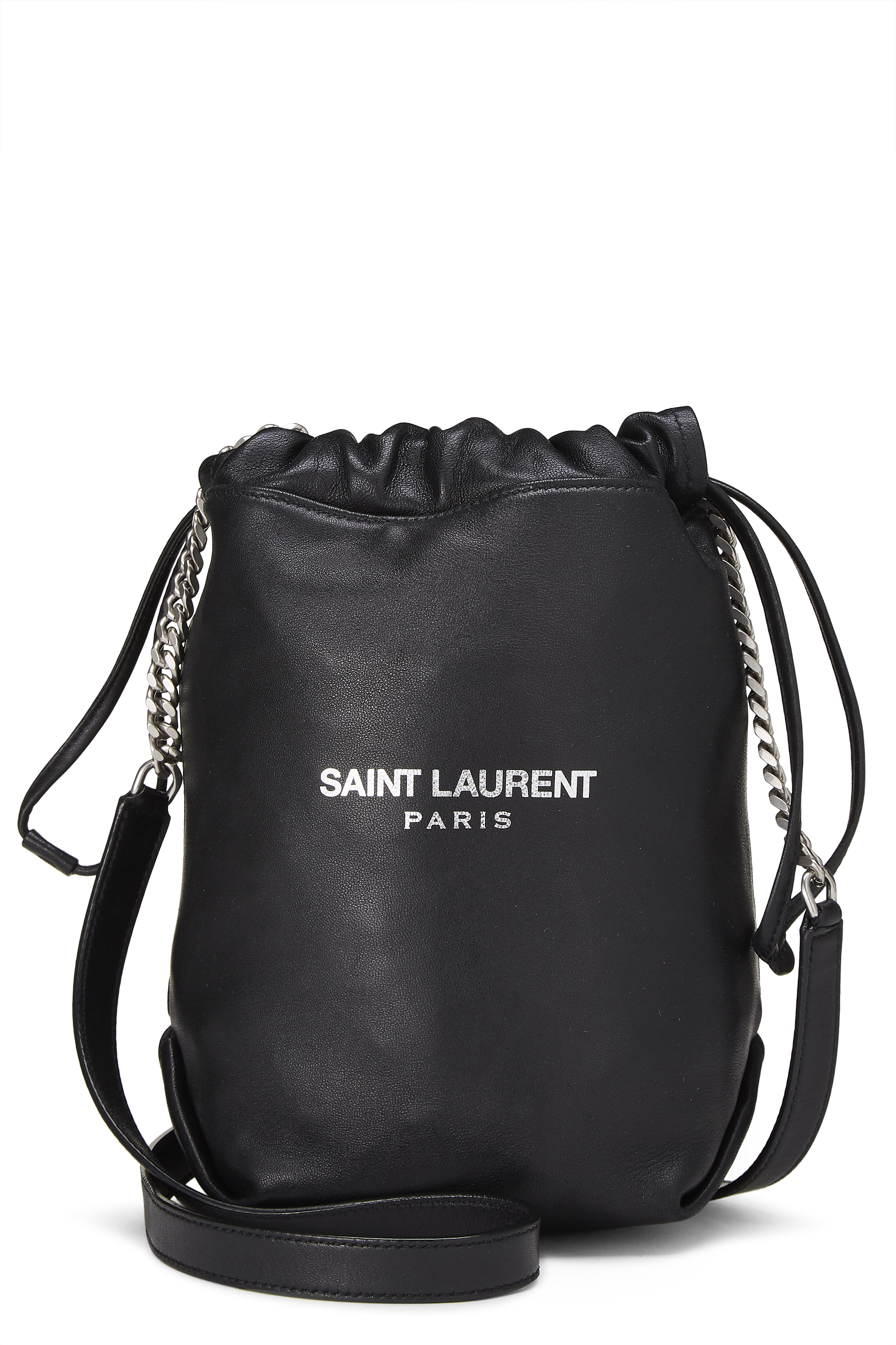 Ysl Black Leather Teddy Bucket Bag Infrastructure Intelligenceshops