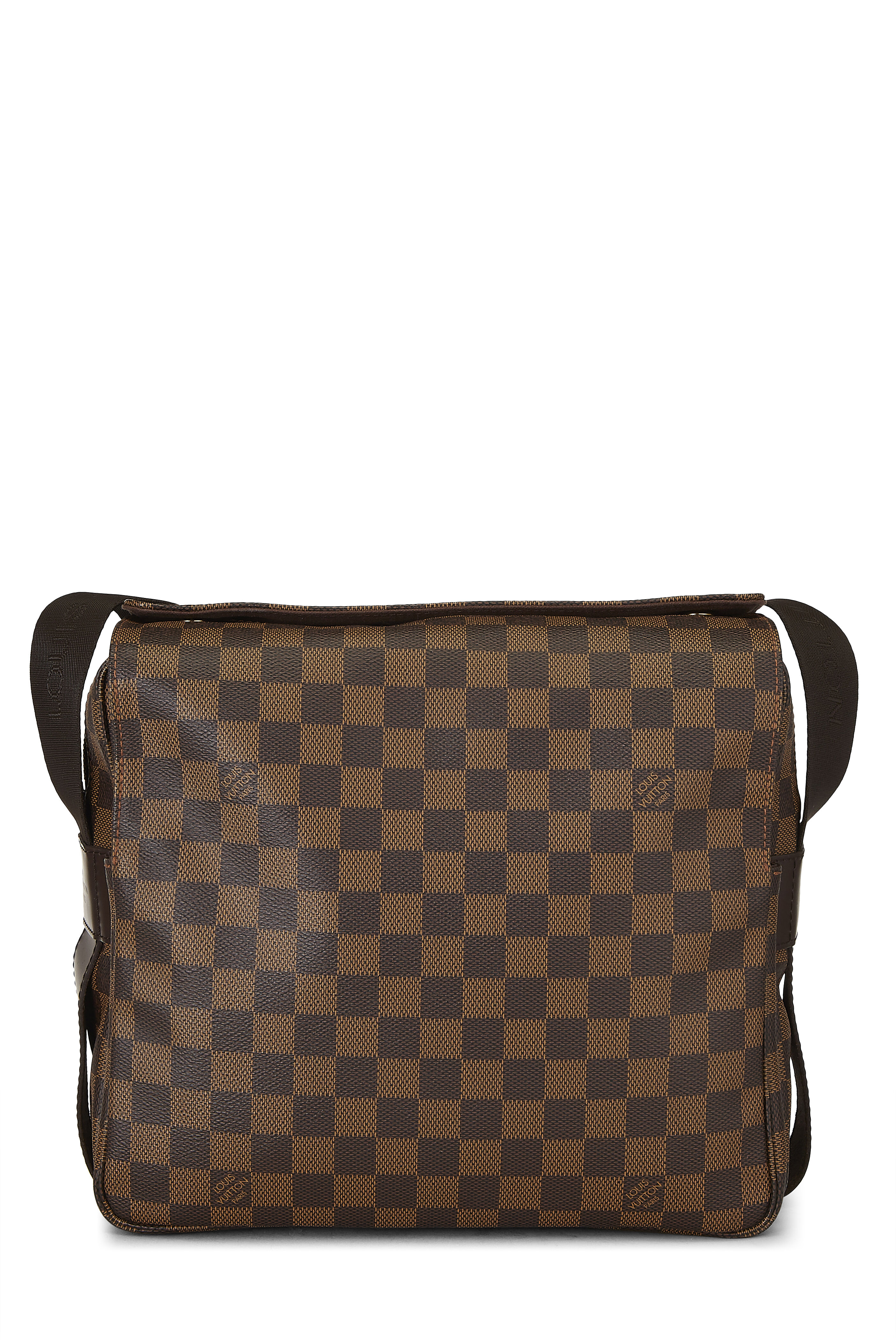 Bags, Louis Vuitton Naviglio Damier Ebene Crossbody Messenger Bag