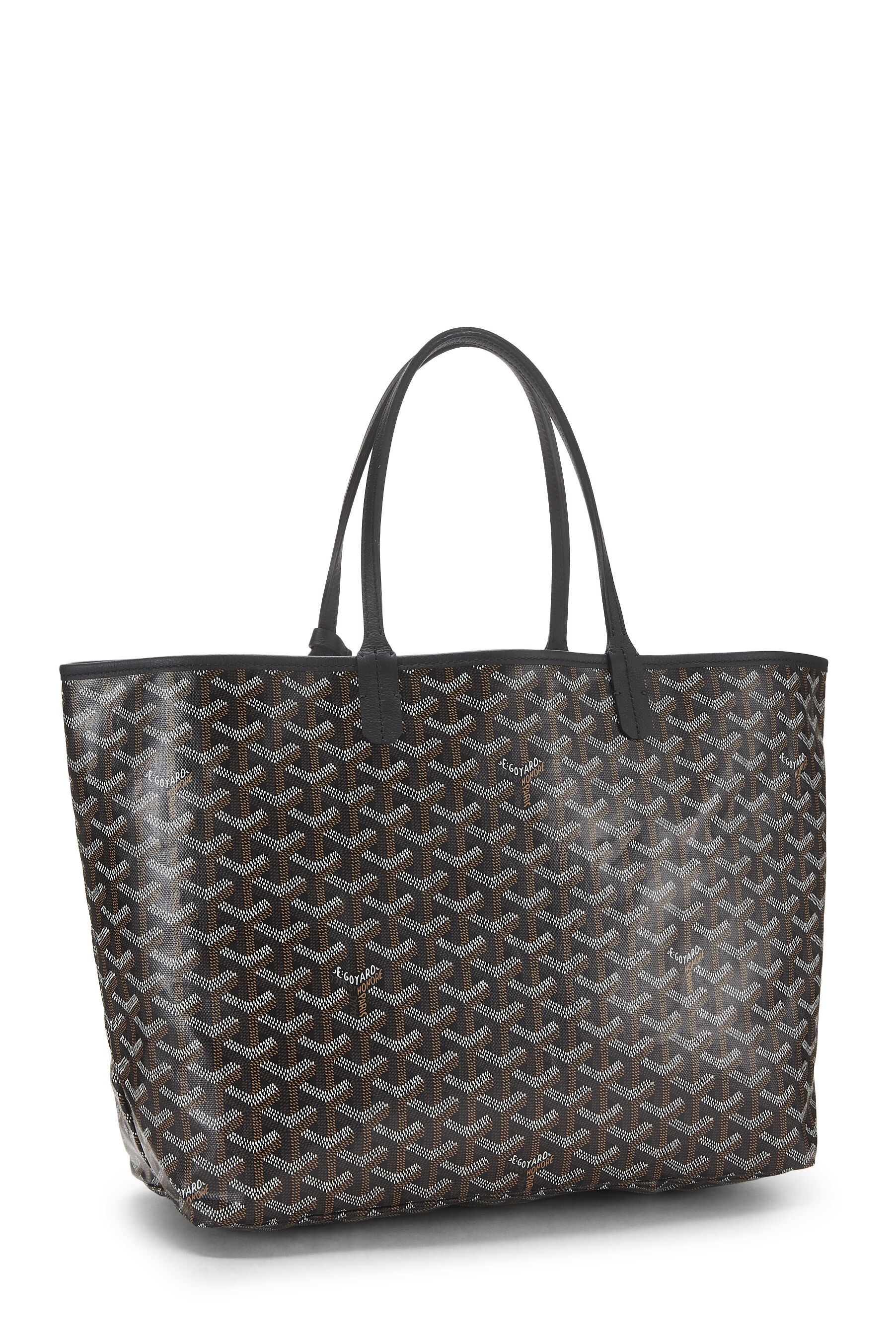 Black Goyardine Canvas Saint-Louis PM QEB05U0LKF336 | WGACA 