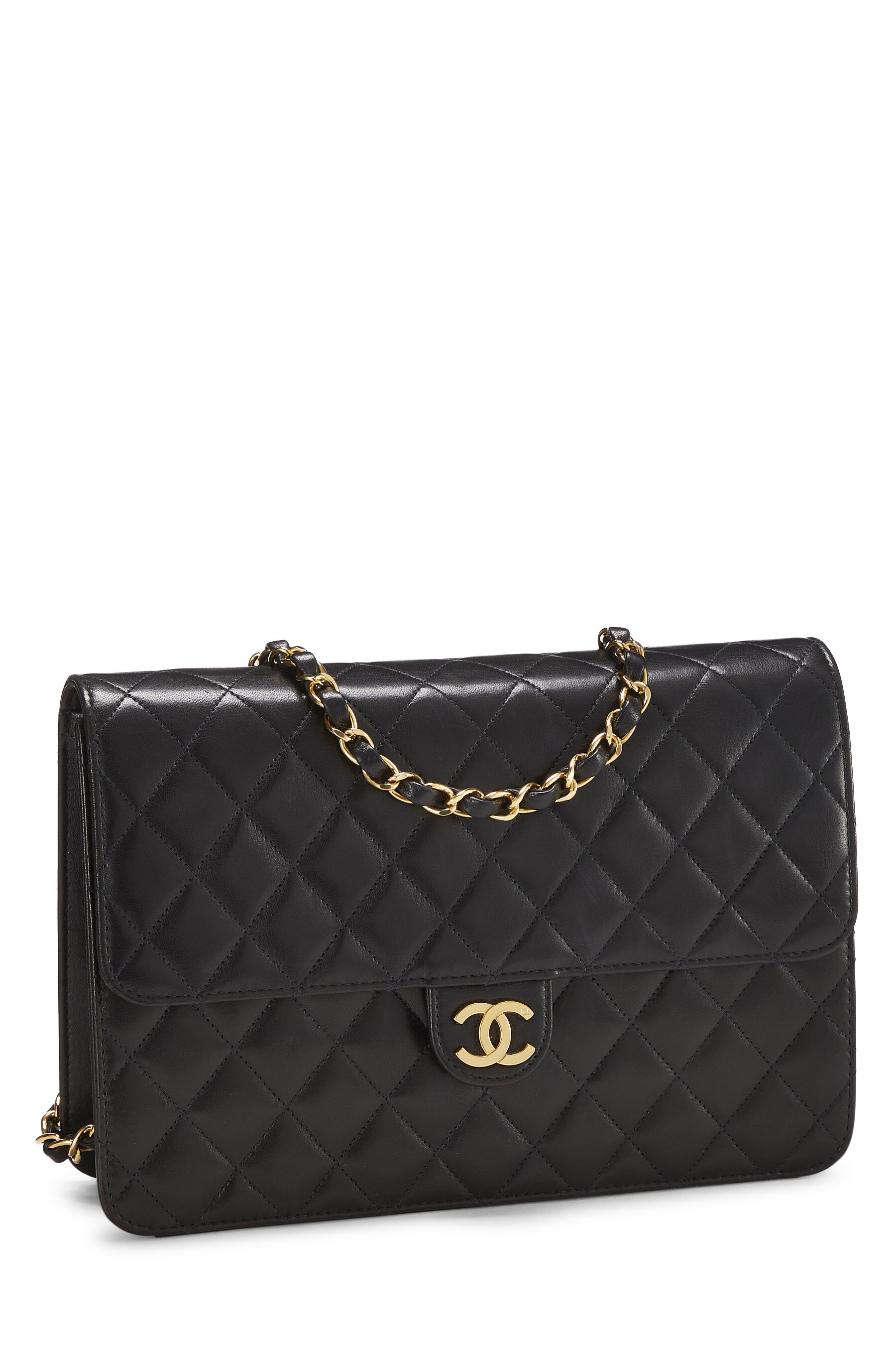 Chanel Classic Flap 94305 Nsz Black Lamb Bag