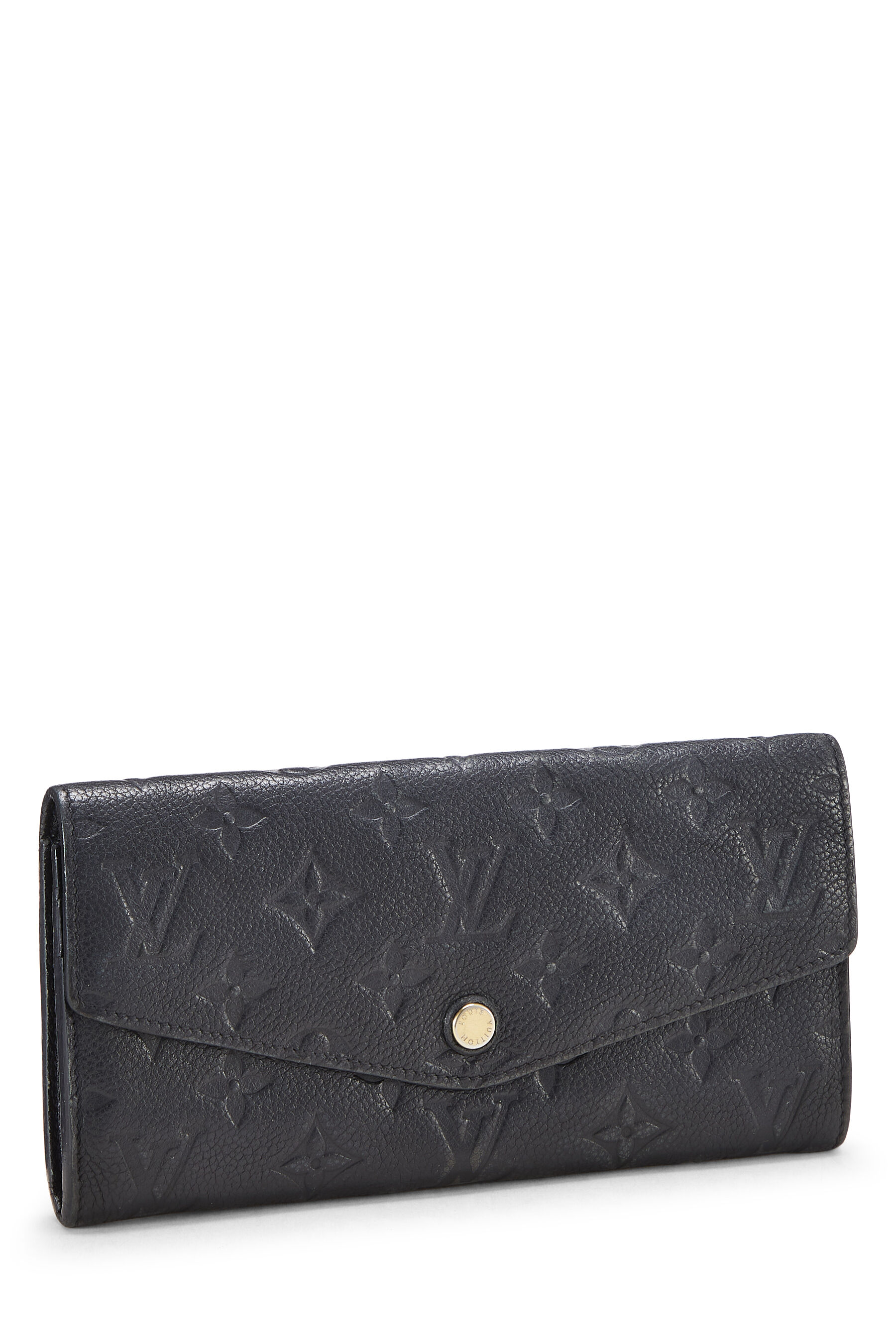 Louis Vuitton Black Empreinte Leather Compact Curieuse Wallet - A World Of  Goods For You, LLC