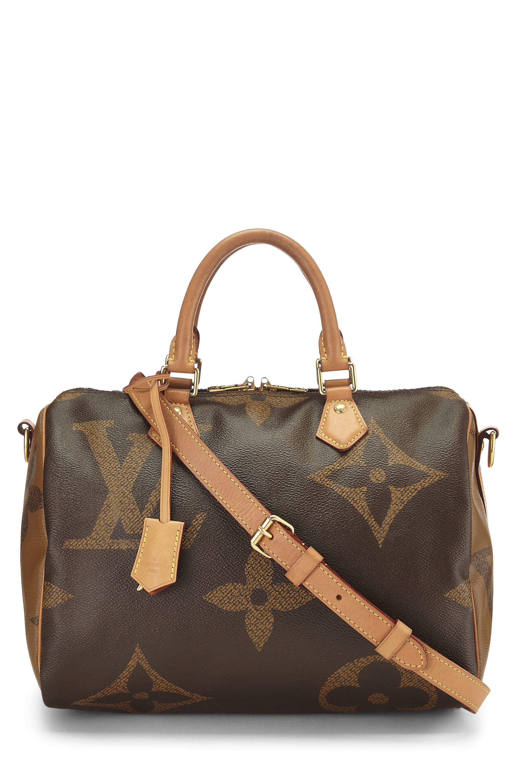 Louis Vuitton Speedy Bandouliere Bag Limited Edition Colored Monogram Giant  30