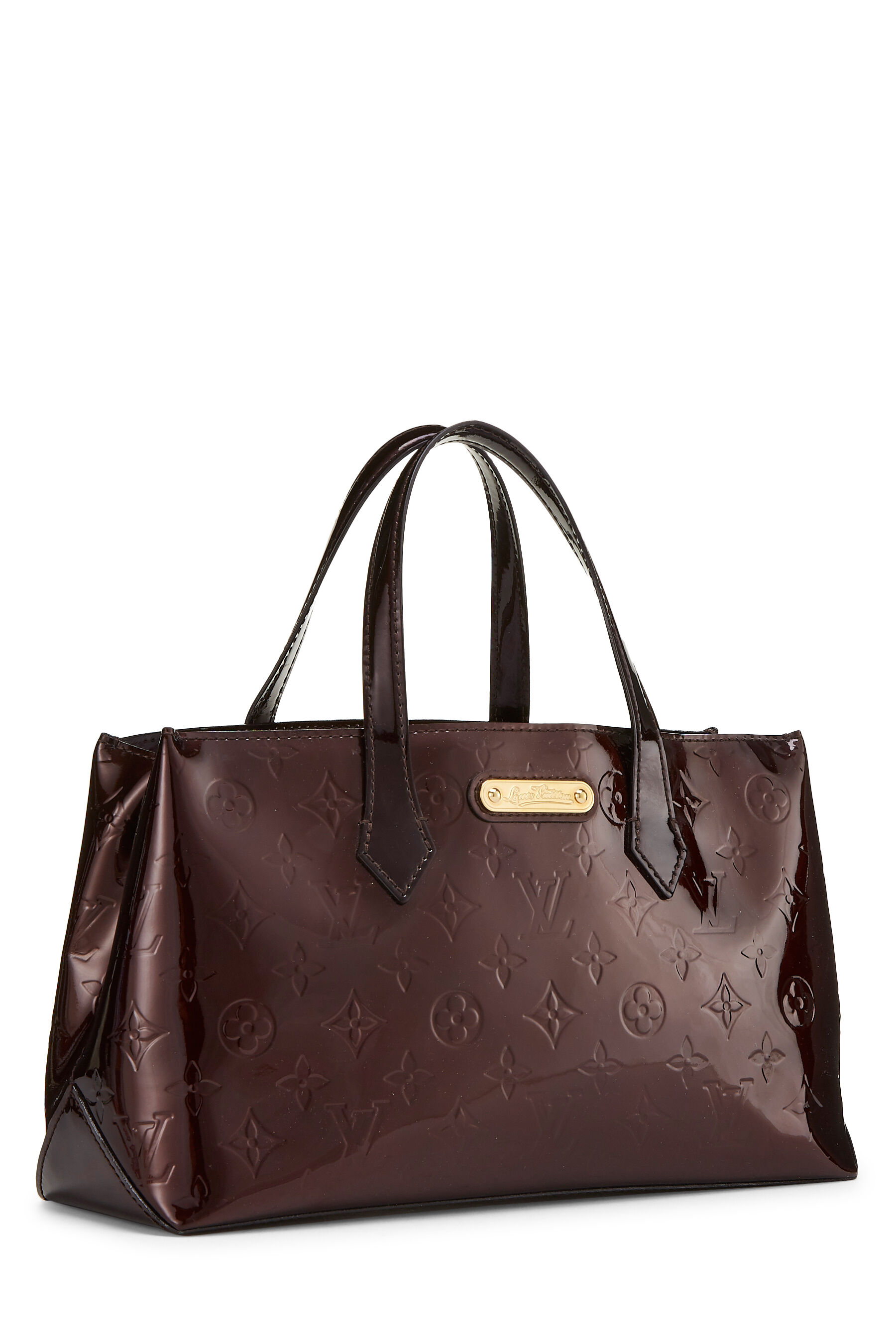 Louis Vuitton Vert Impression Monogram Vernis Wilshire PM Bag