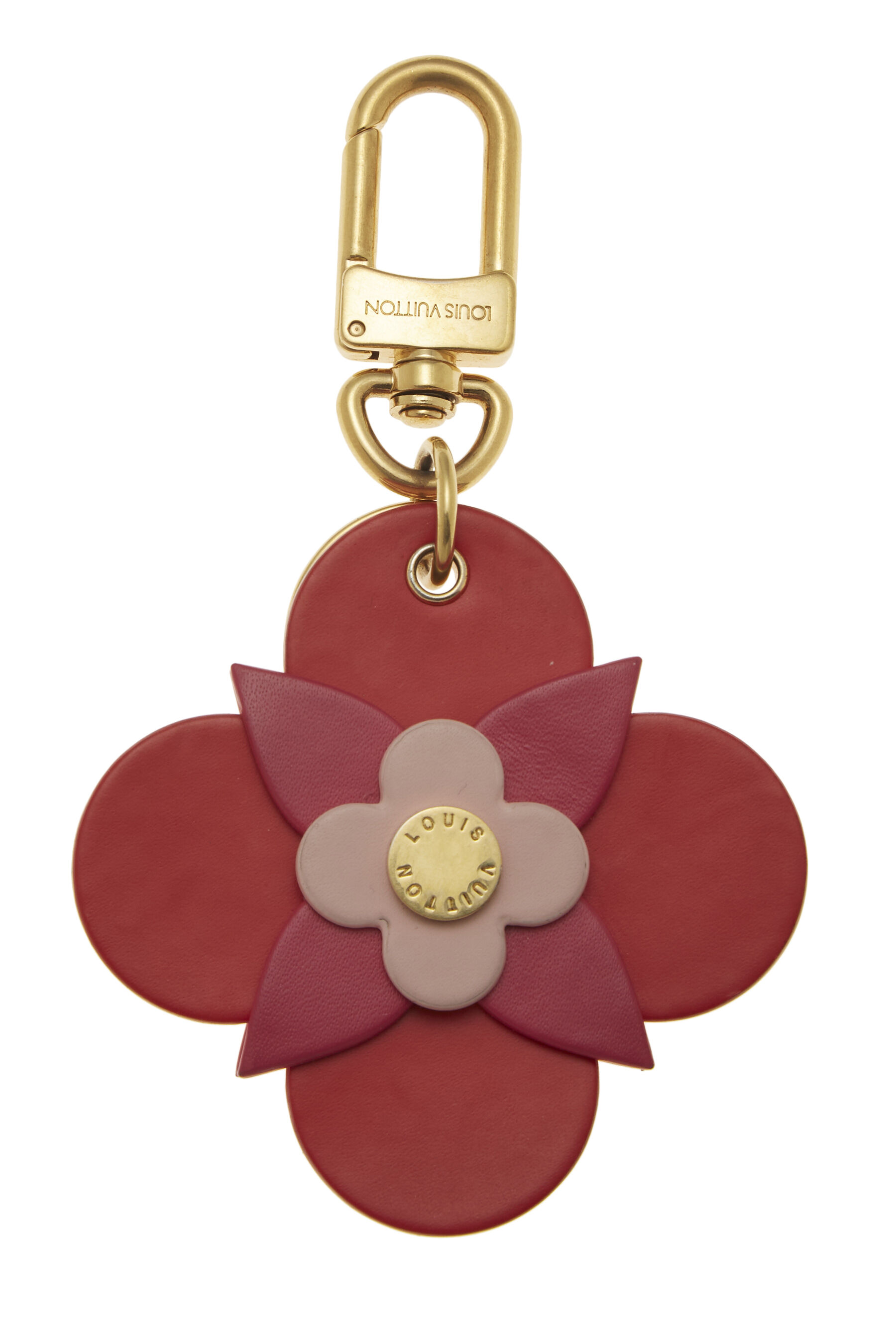 Louis Vuitton Gold & Multicolor Blooming Flowers Bag Charm QJJGXG17MB007