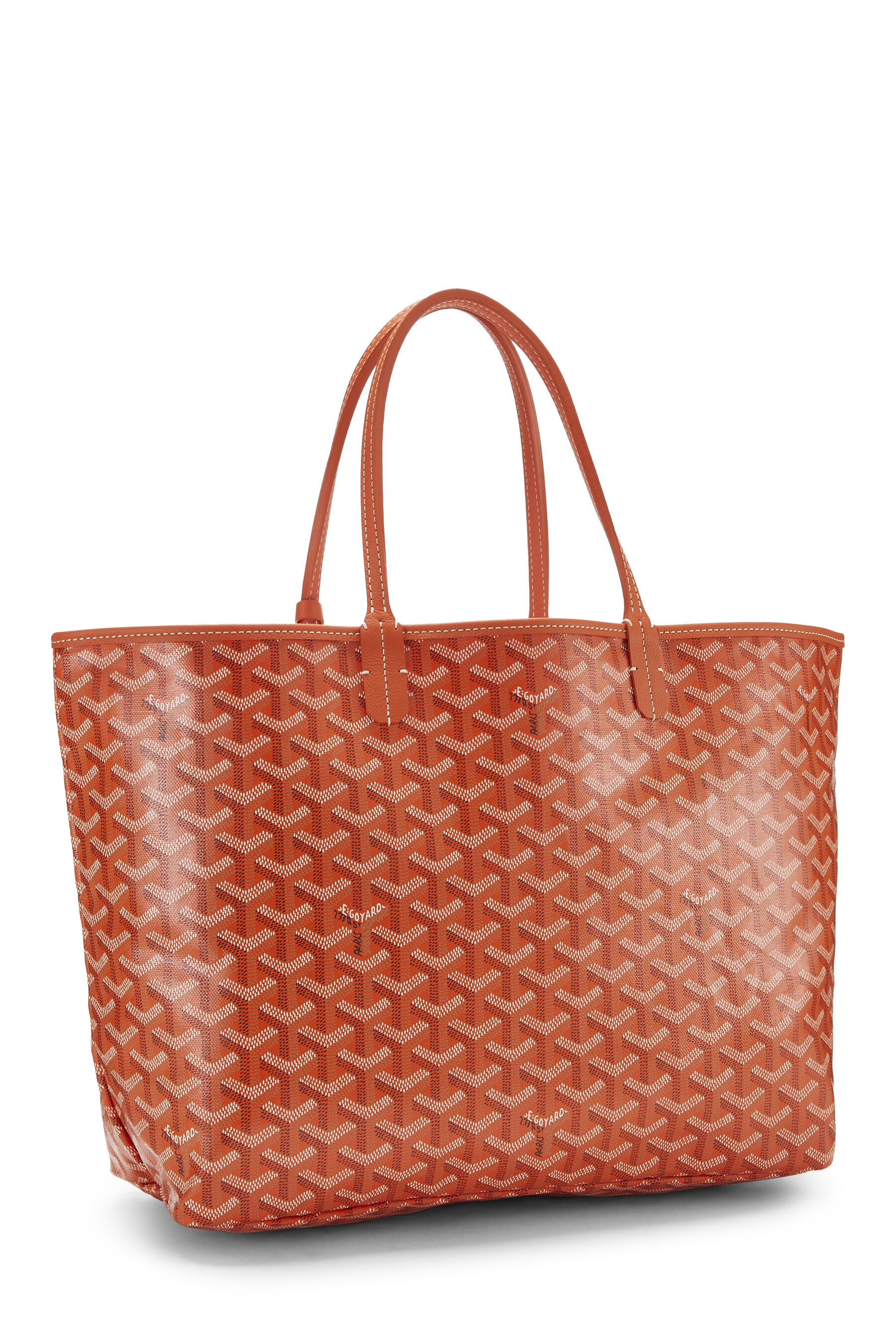 Orange Goyardine Canvas Saint-Louis PM QEB05U0LOF044 | WGACA 