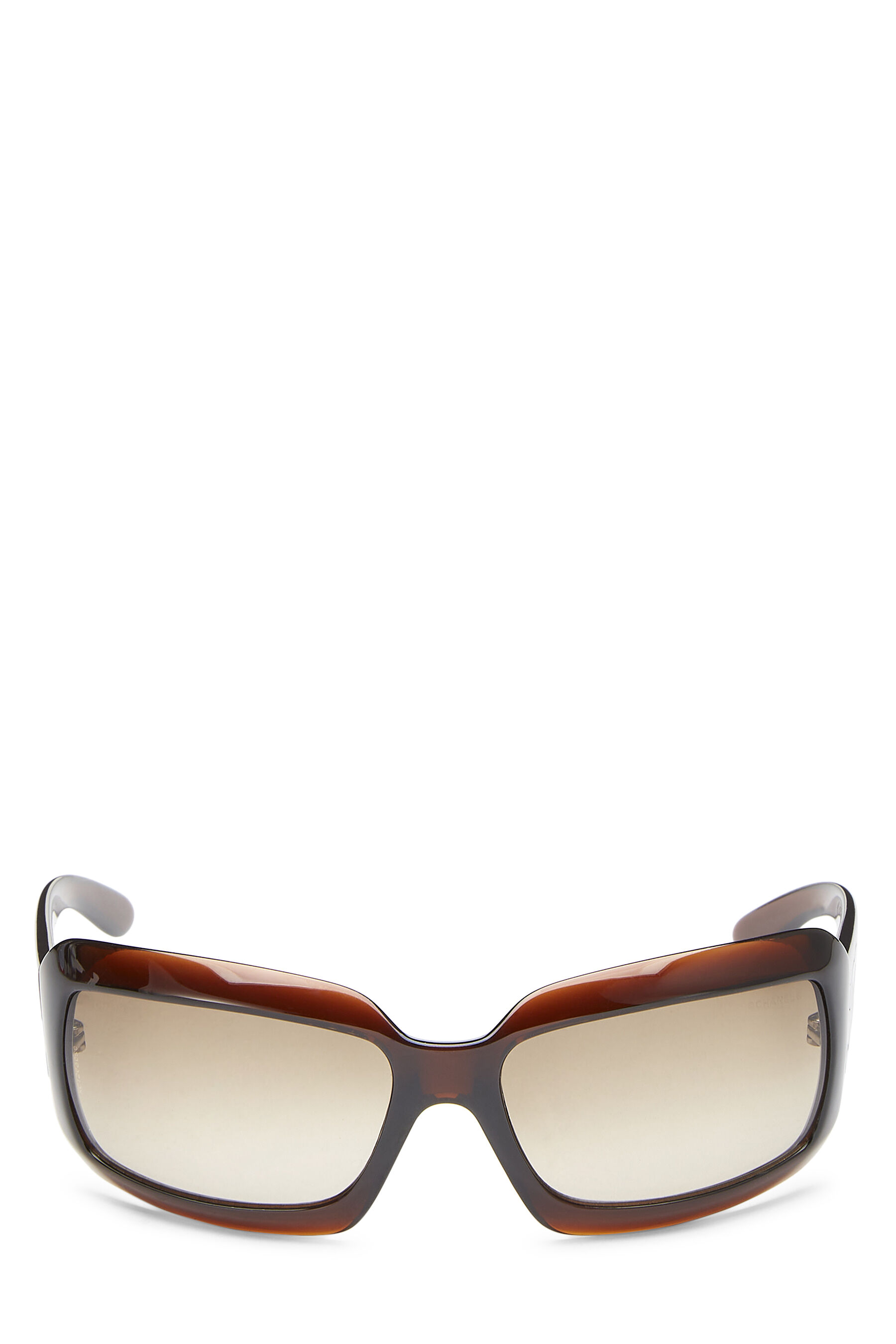 Oversized sunglasses Chanel Brown in Other - 22302460