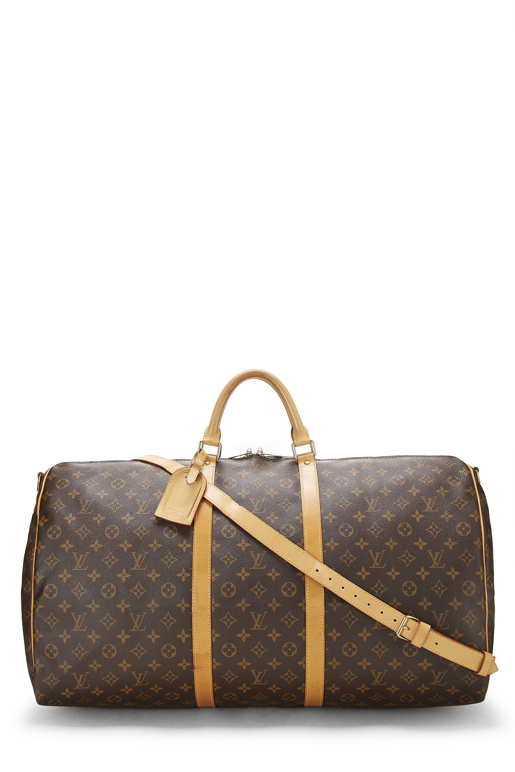 Louis Vuitton Monogram Canvas Keepall Bandouliere 60 QJB0KX5V0BA36 