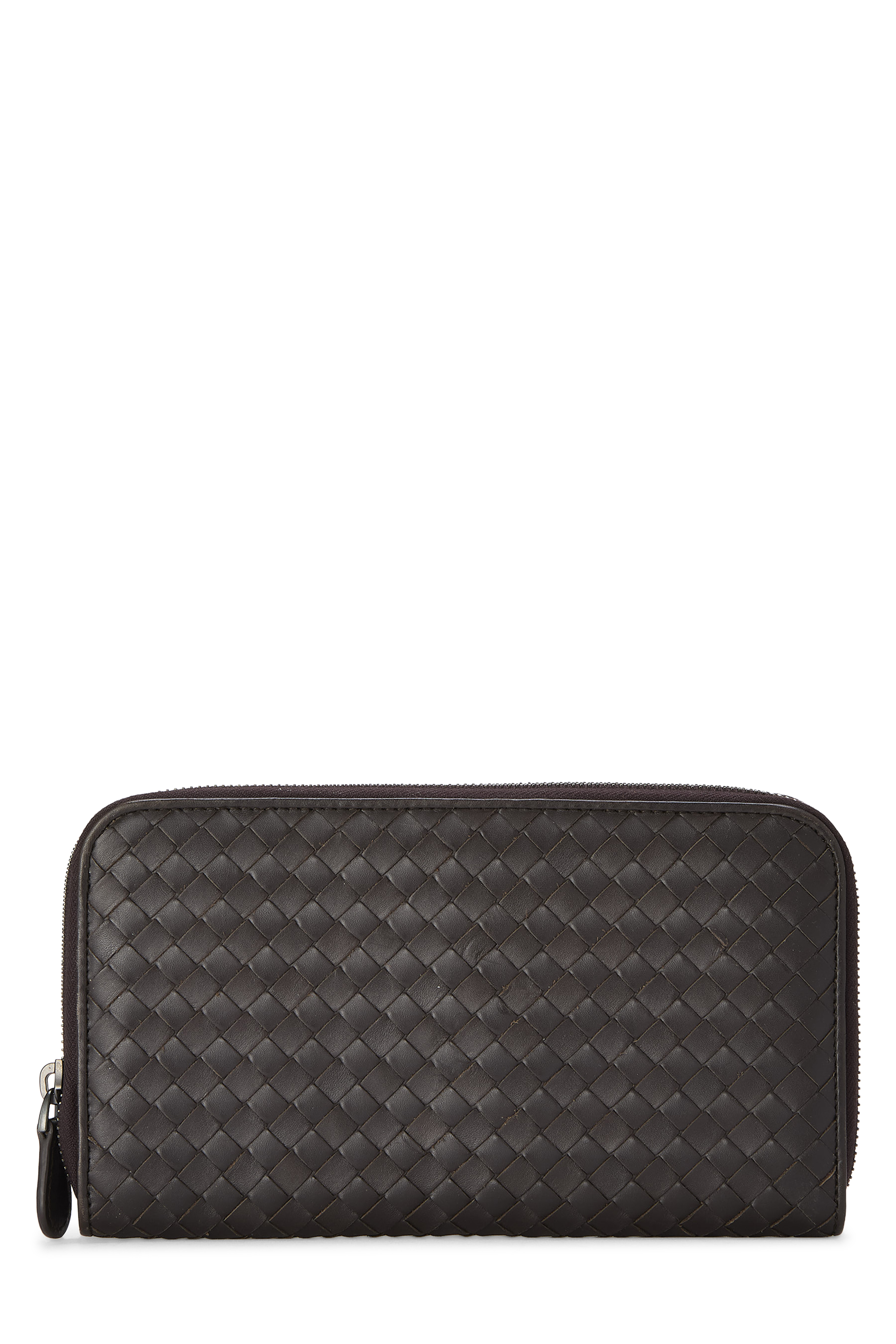Intrecciato Zip Around Wallet