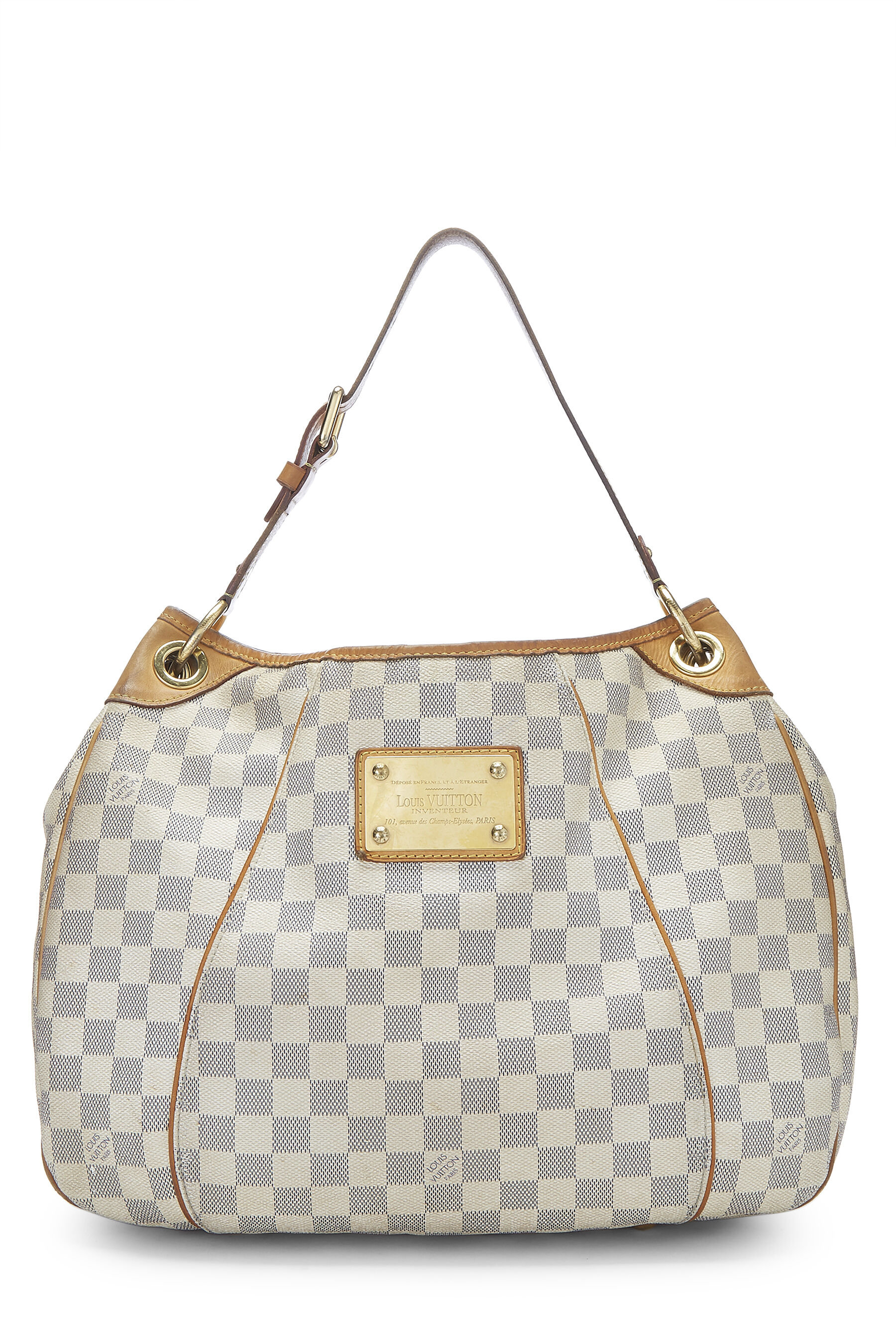 LOUIS VUITTON Damier Azur Galleria PM Shoulder Bag - AWL1503