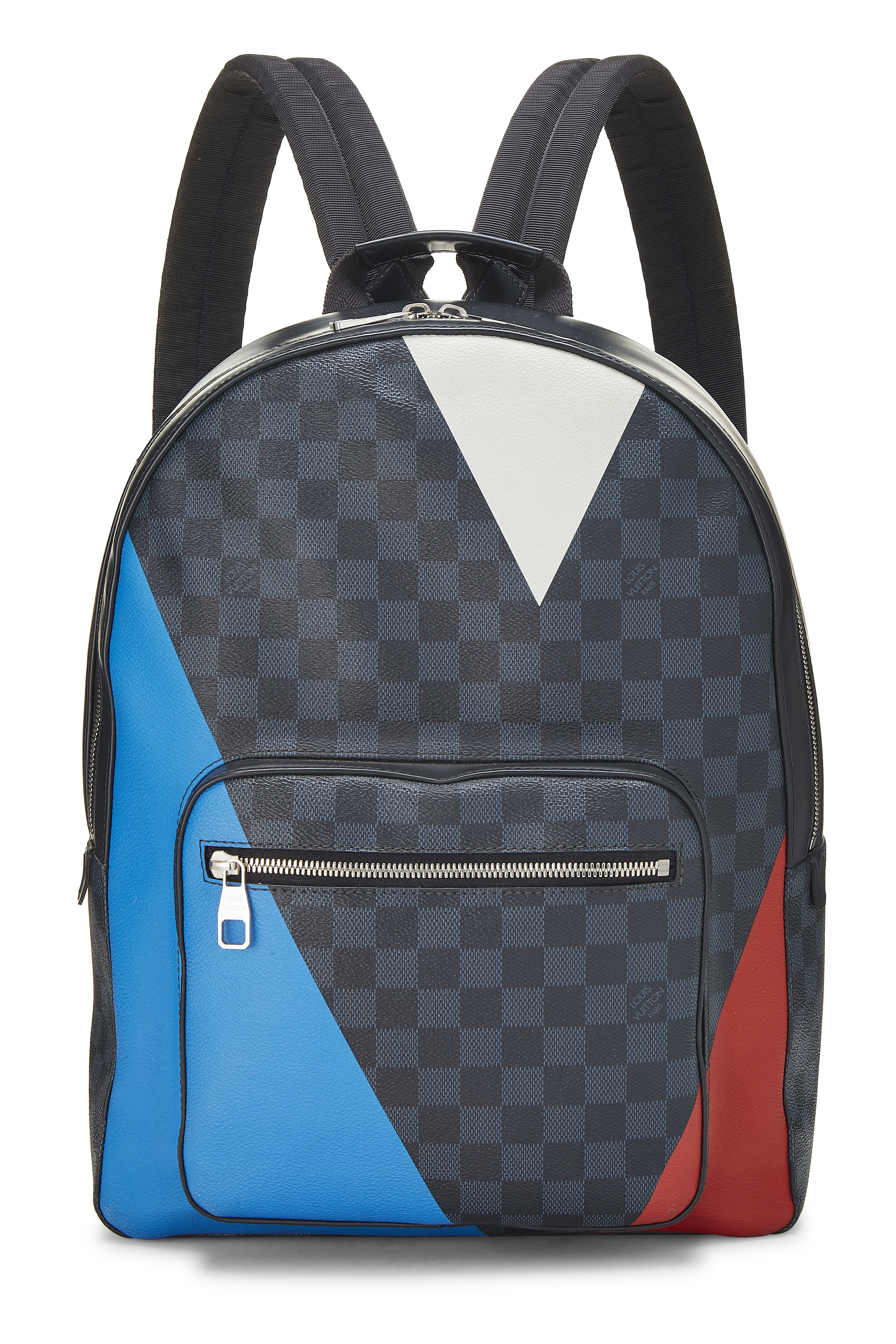 Louis Vuitton Drawstring Backpack Limited Edition Damier Cobalt Race