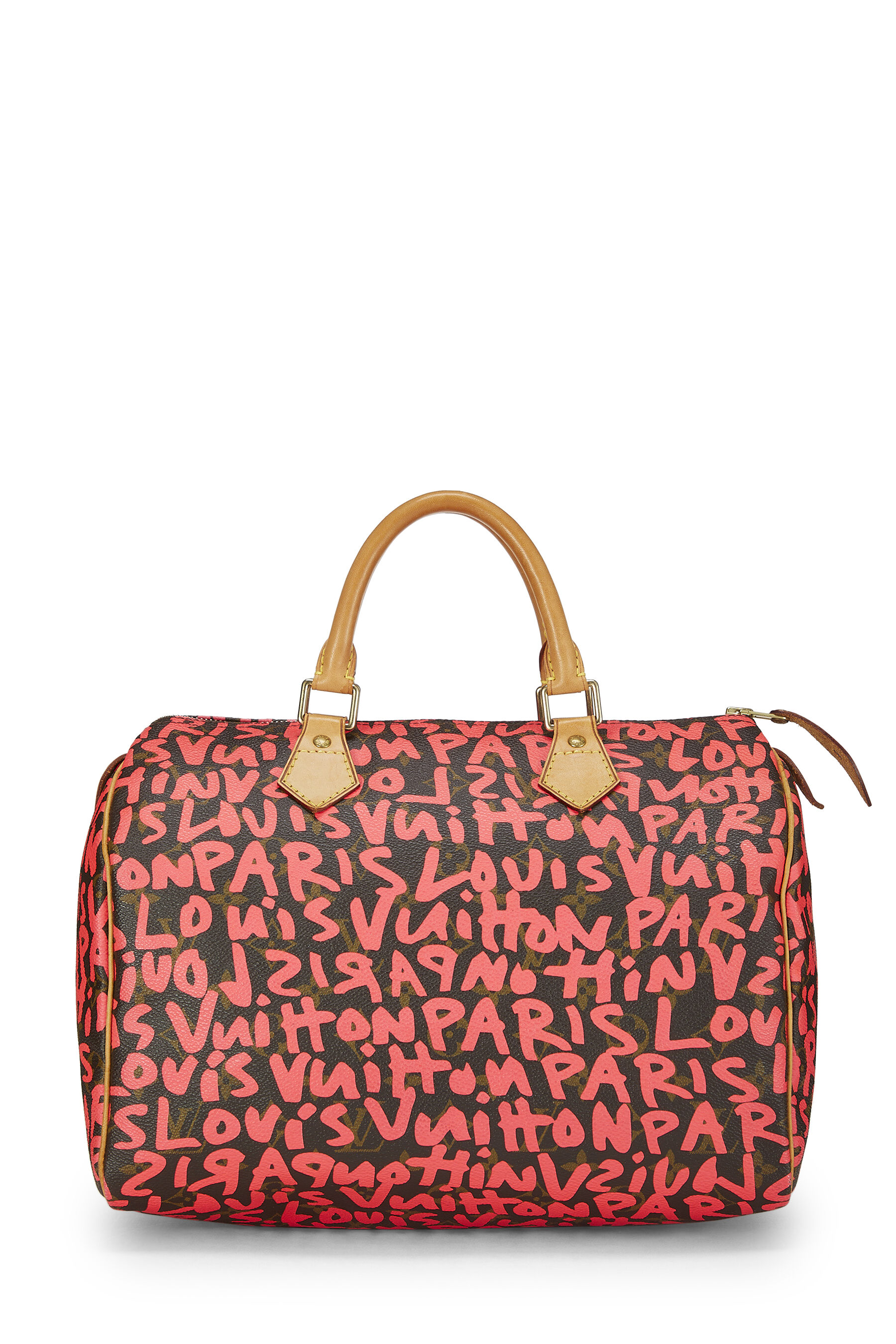 Only 838.00 usd for Stephen Sprouse Pink Graffiti Monogram Speedy 35 Online  at the Shop