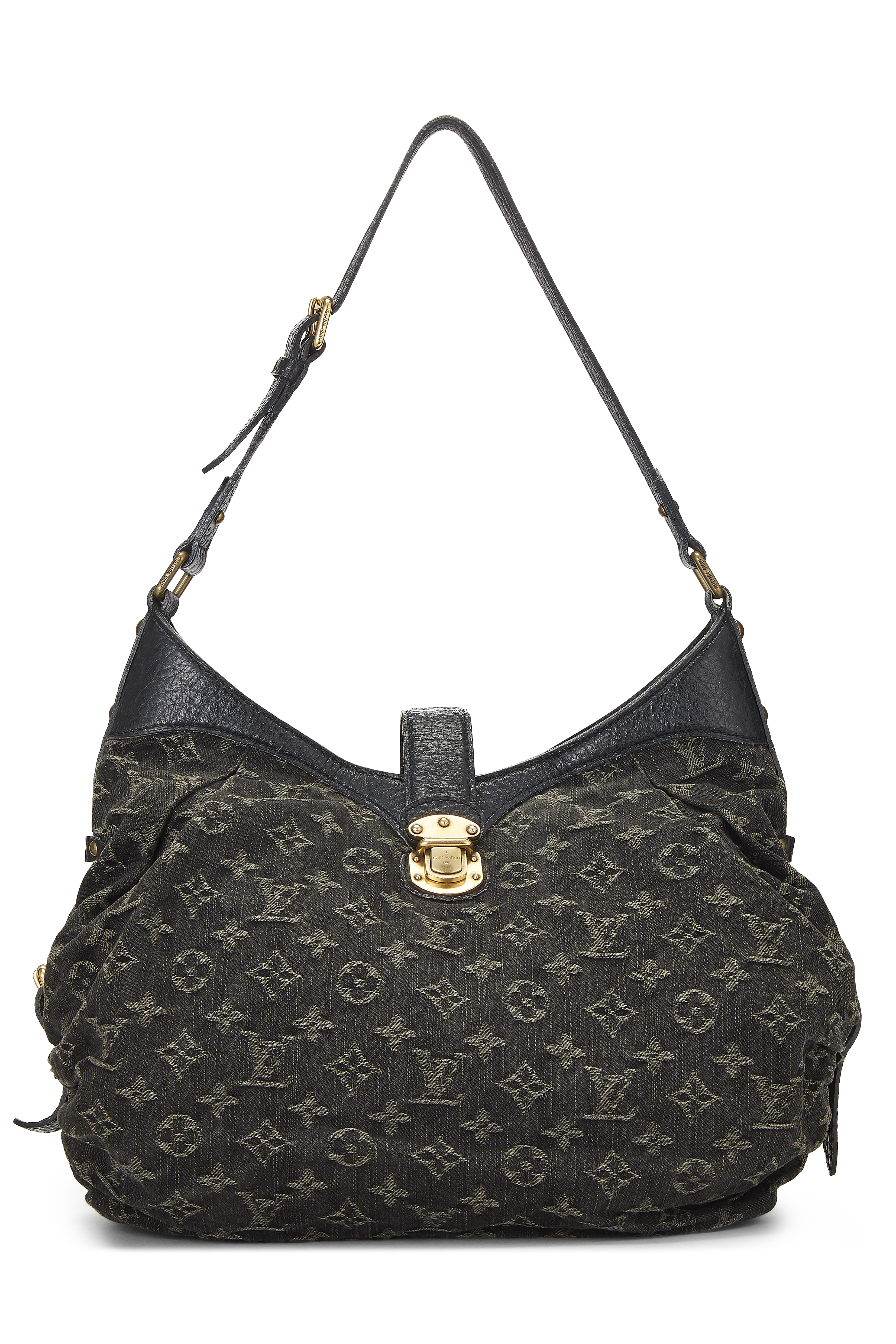 Louis Vuitton Black Monogram Denim 