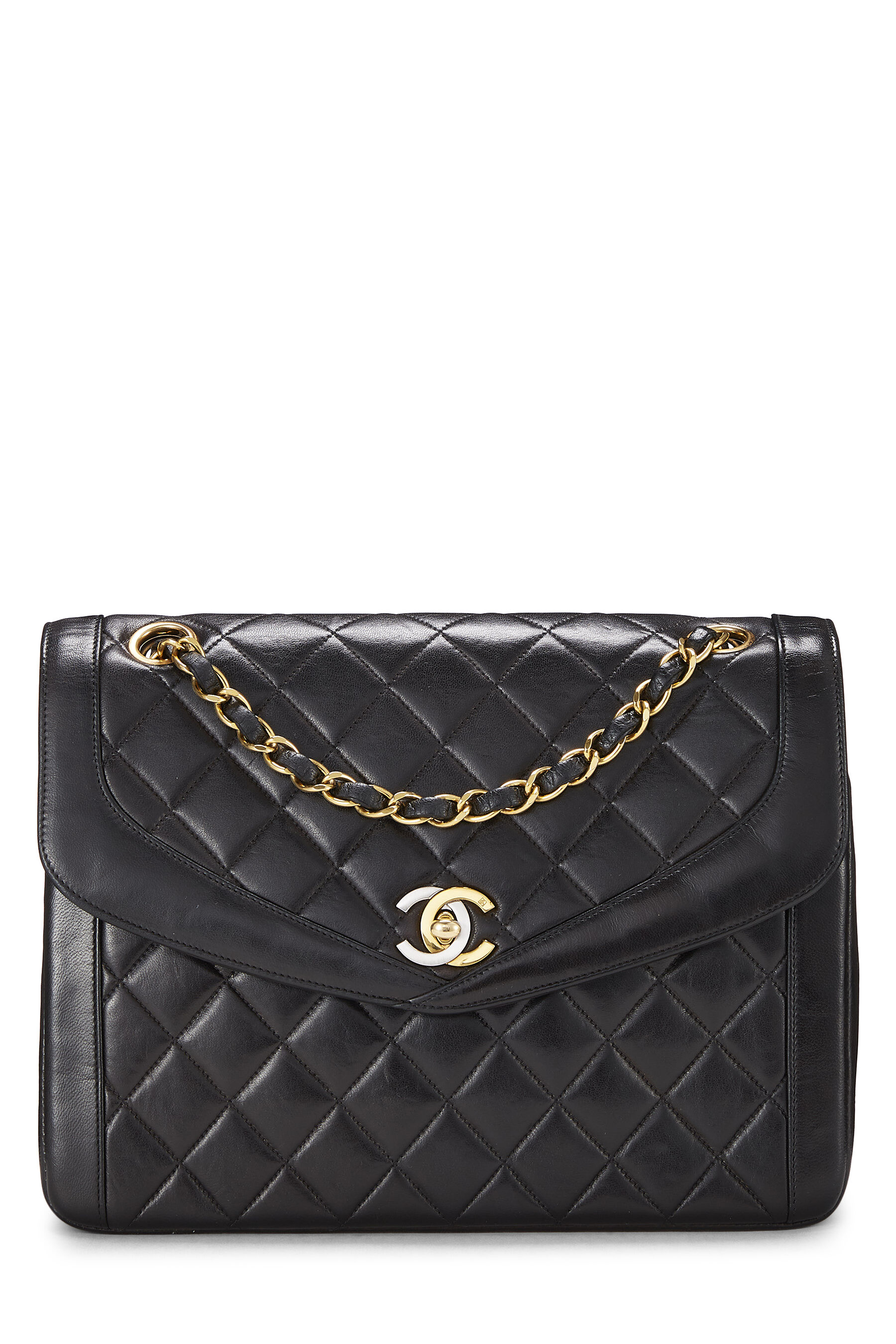 Chanel Black Quilted Lambskin Paris Limited Flap Small Q6B02P1IK1017