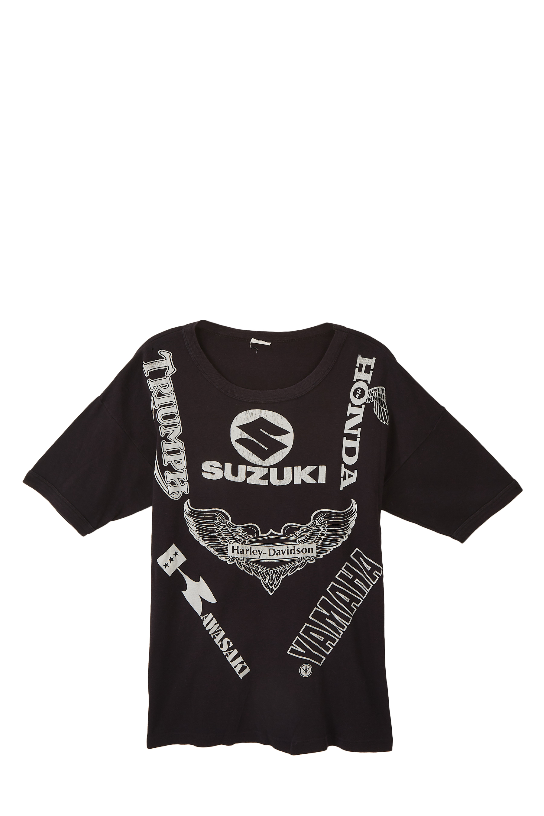 Motorcycle Brands 1980s Graphic Tee