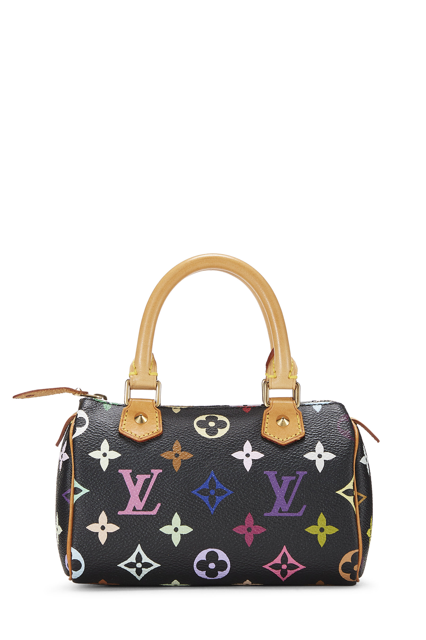 Louis Vuitton x Takashi Murakami Boulogne Shoulder Bag Canvas Multicolor  Monogram Black
