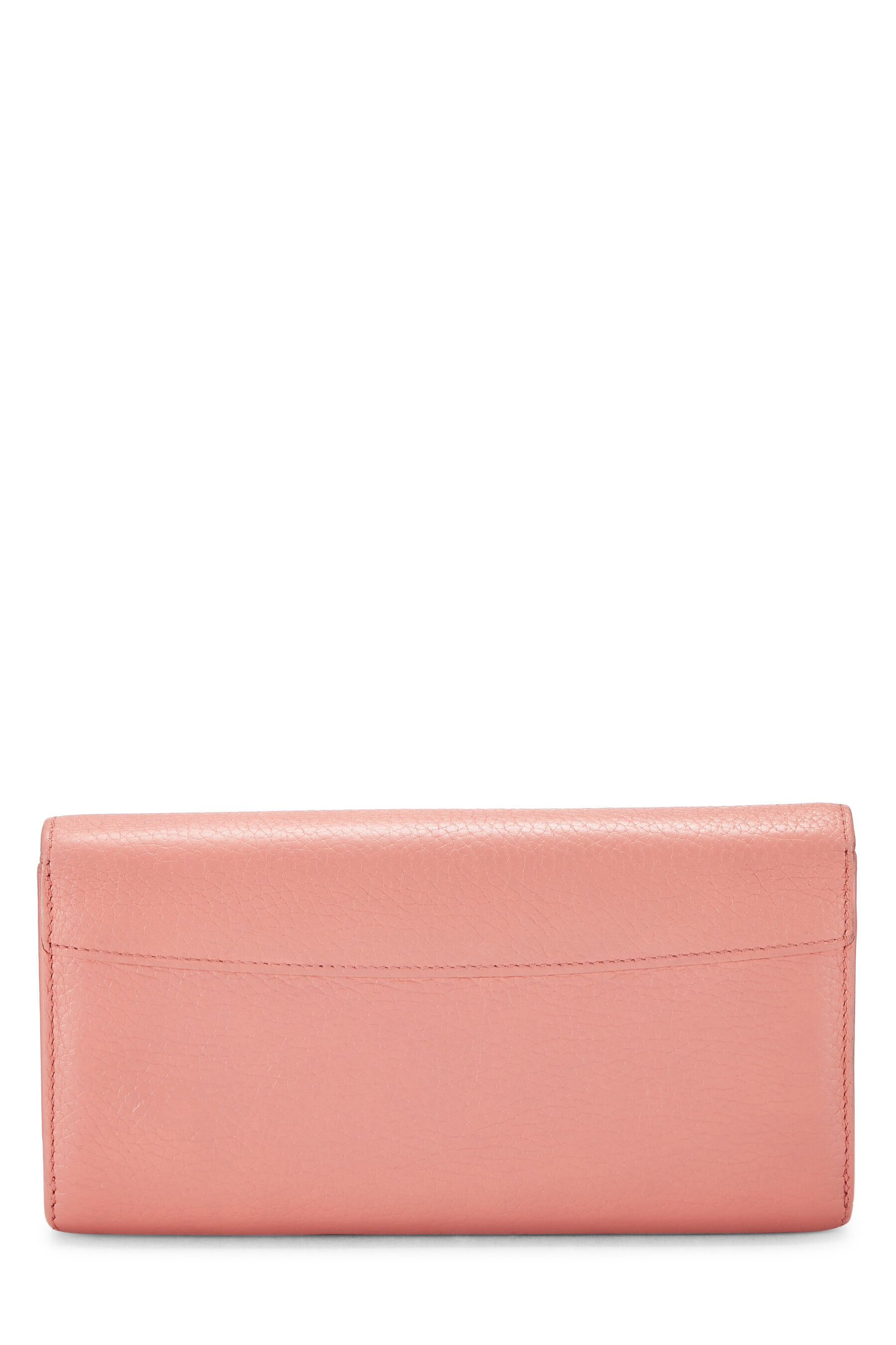 Capucines leather wallet Louis Vuitton Pink in Leather - 28418768