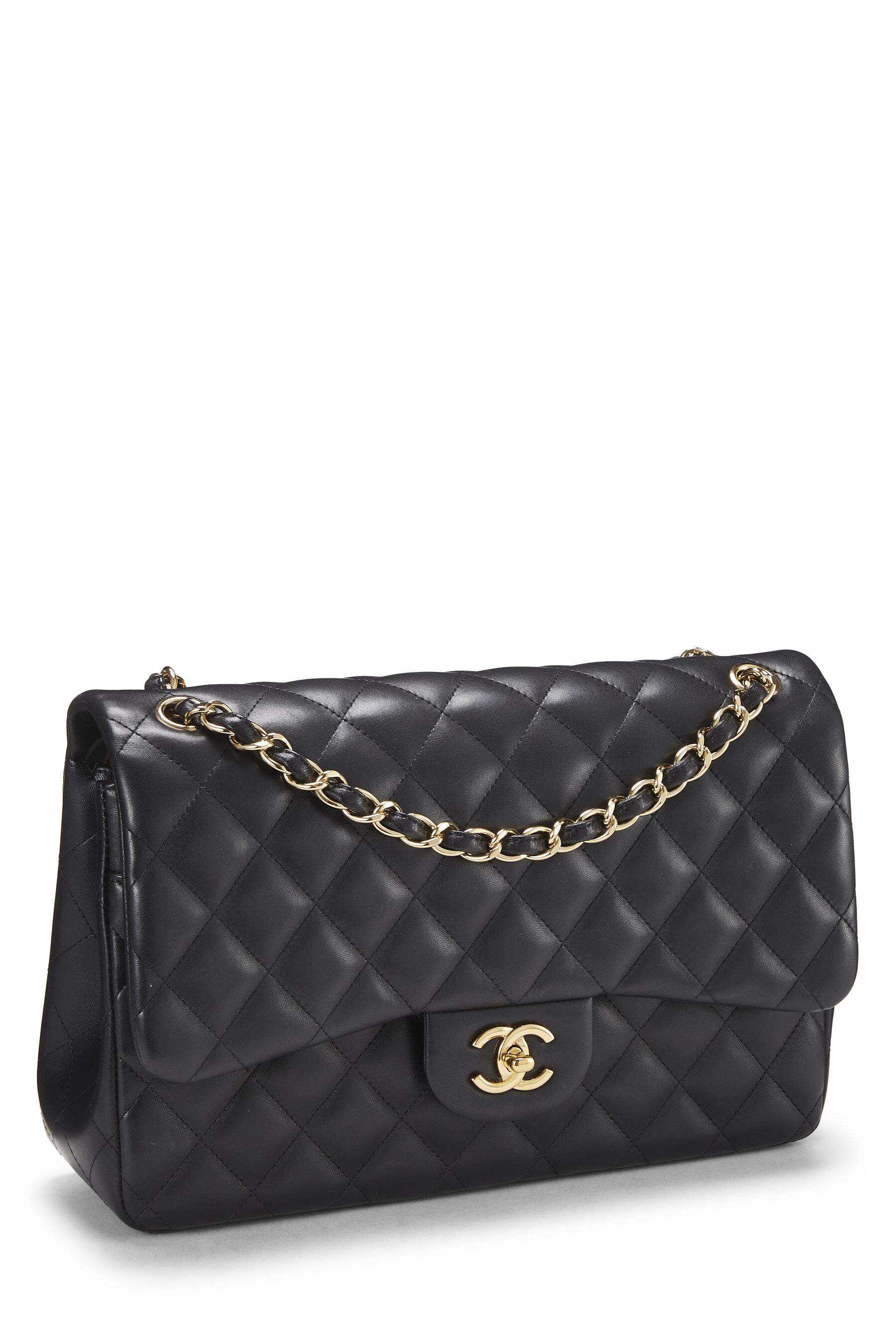 Chanel Black Caviar Double Flap Purse has Chanel / Made in Italy (not  France) real? | Antiques Board