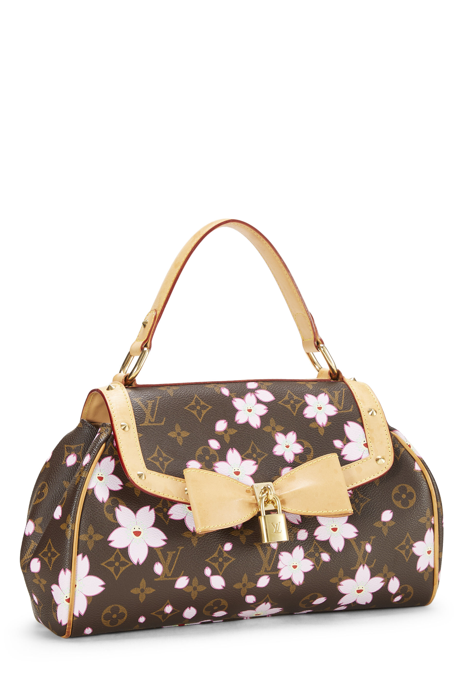 LOUIS VUITTON x Takashi Murakami Cherry Blossom Handbag Bag M92008