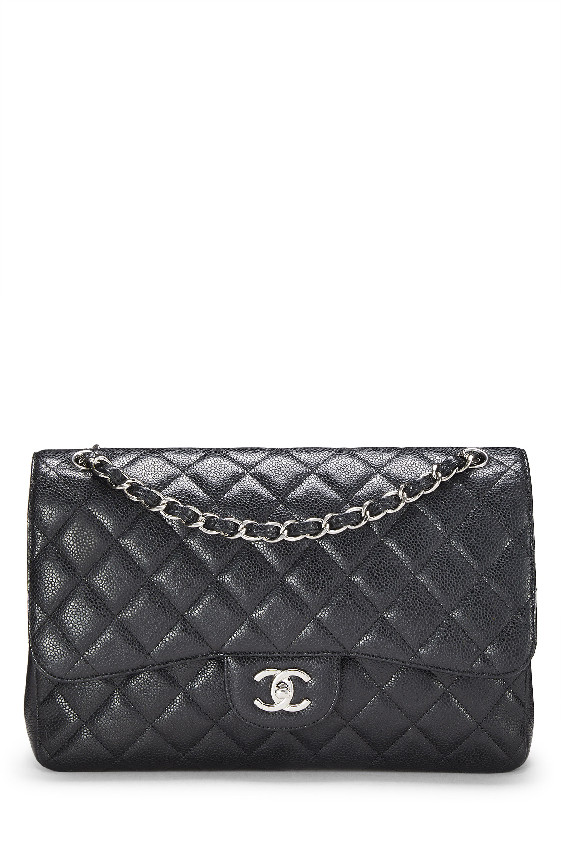 Chanel Black Caviar Medium Classic Flap Bag