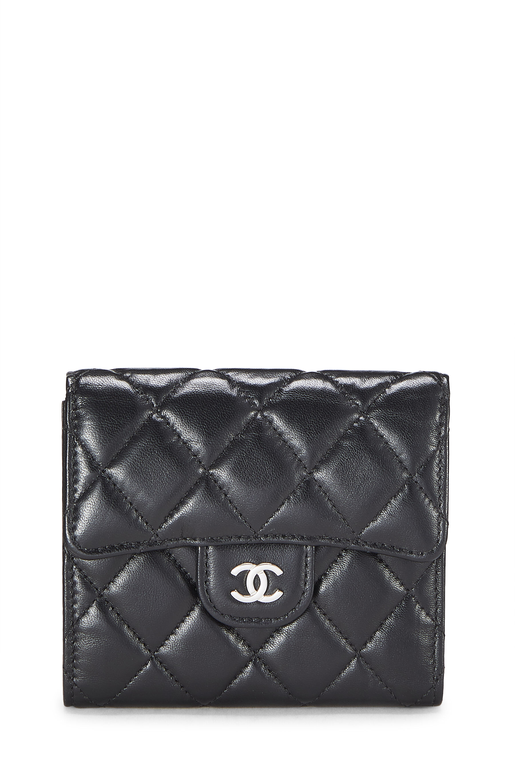 chanel lambskin classic quilted flap wallet