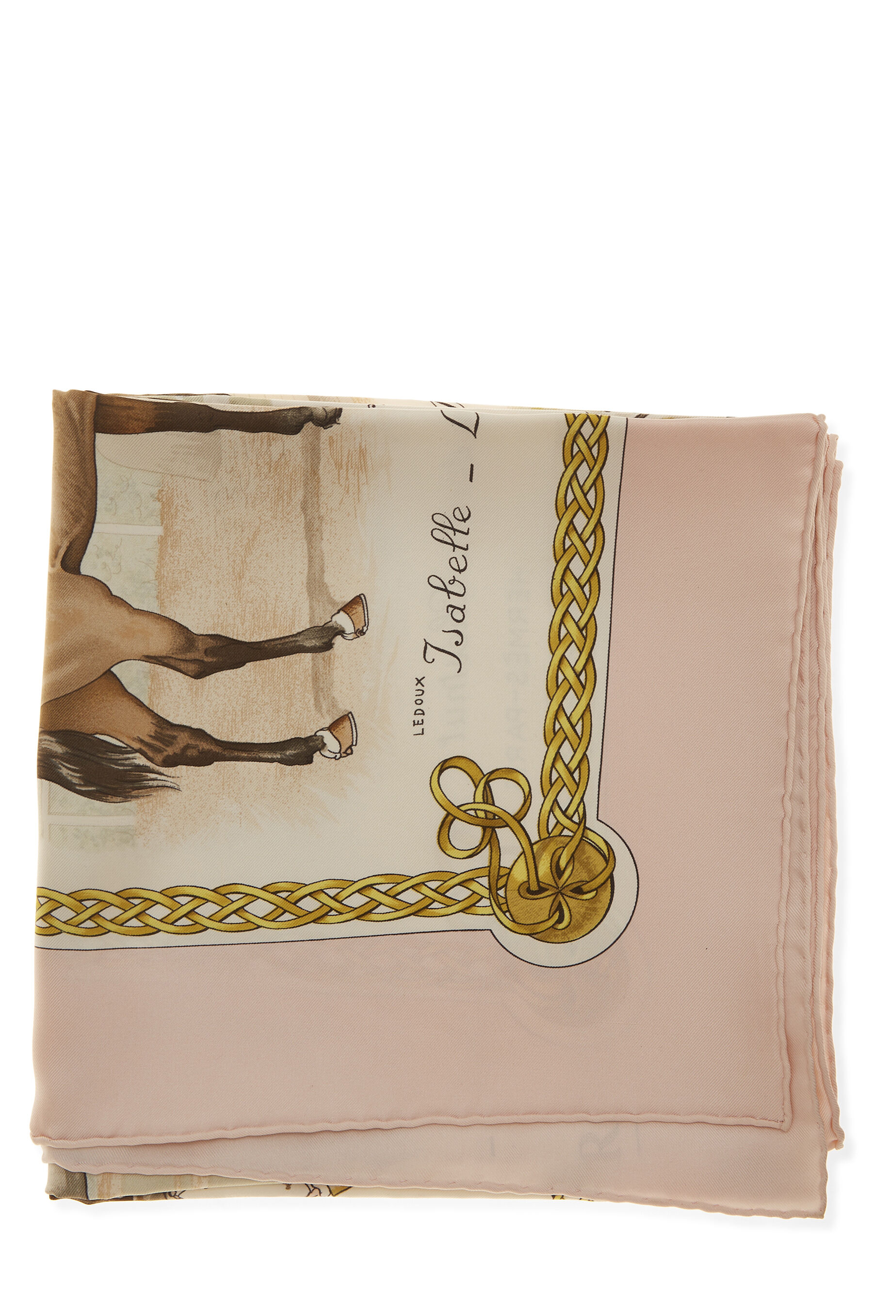 Hermès Pink Pegase Pop Silk Scarf Hermes | The Luxury Closet
