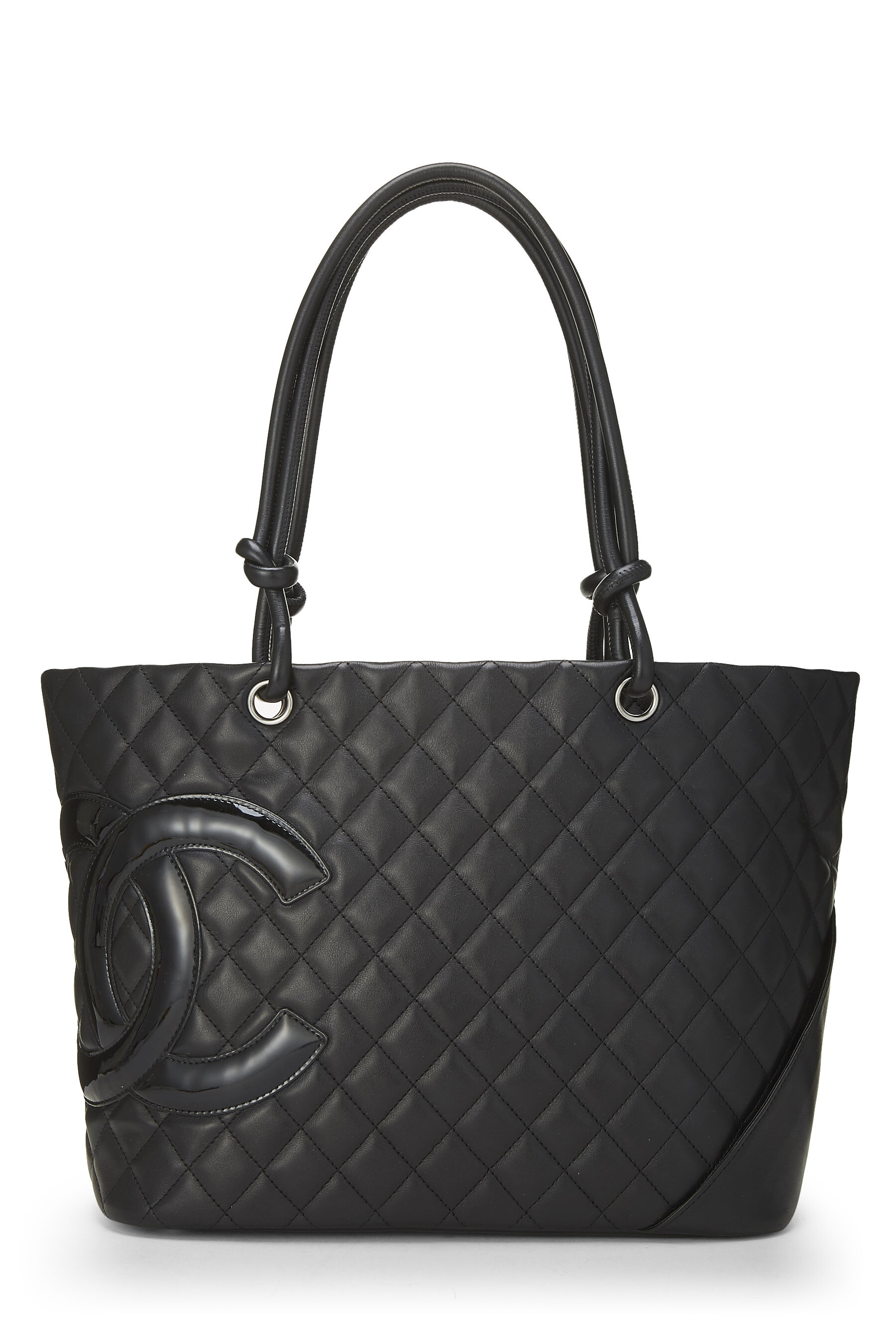 Chanel Black Quilted Calfskin Cambon Tote Large Q6BCHN1IK5011