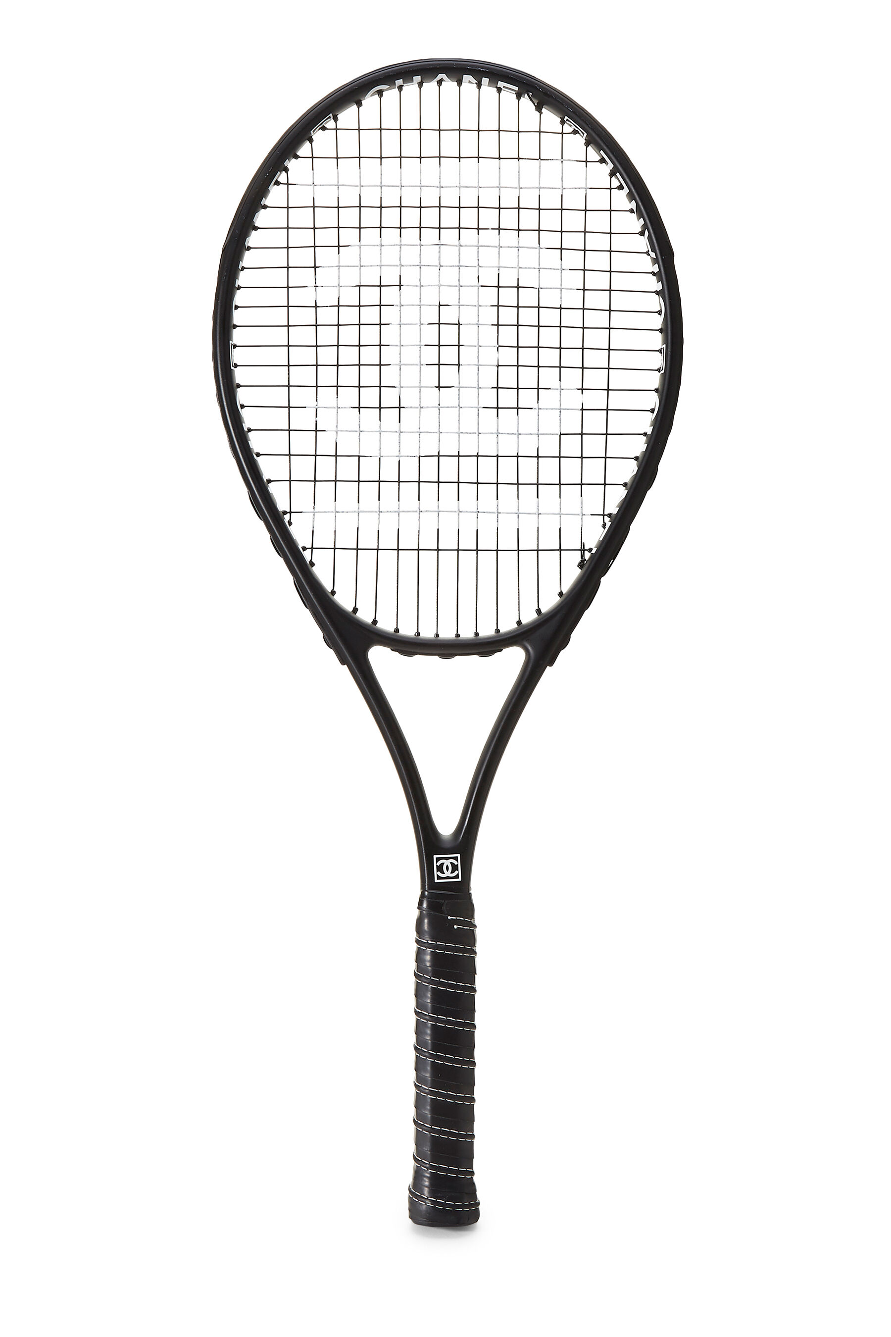 Chanel - Black Carbon Fiber Sportline Tennis Racket & Cover